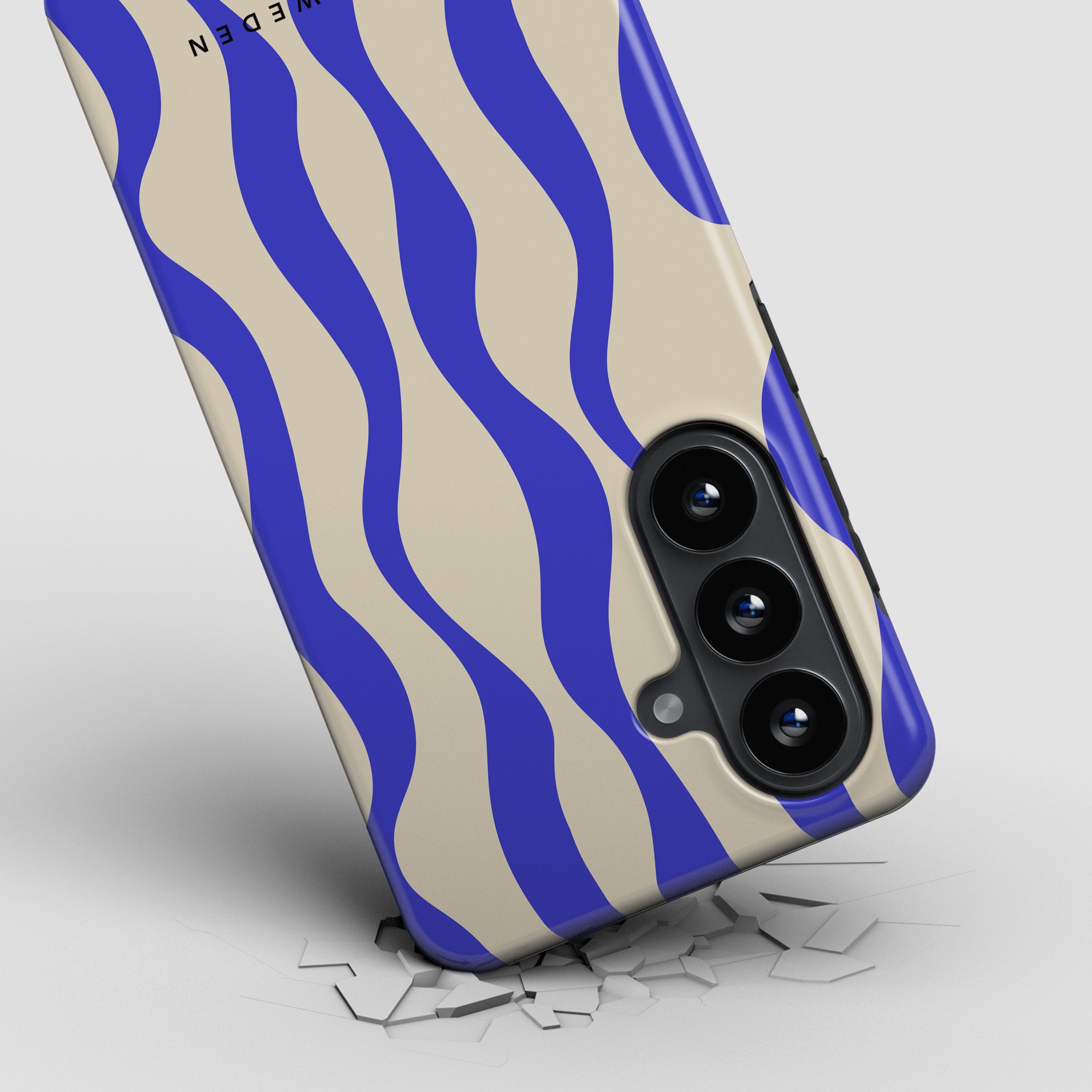 Tough mobilskal – Blue Waves