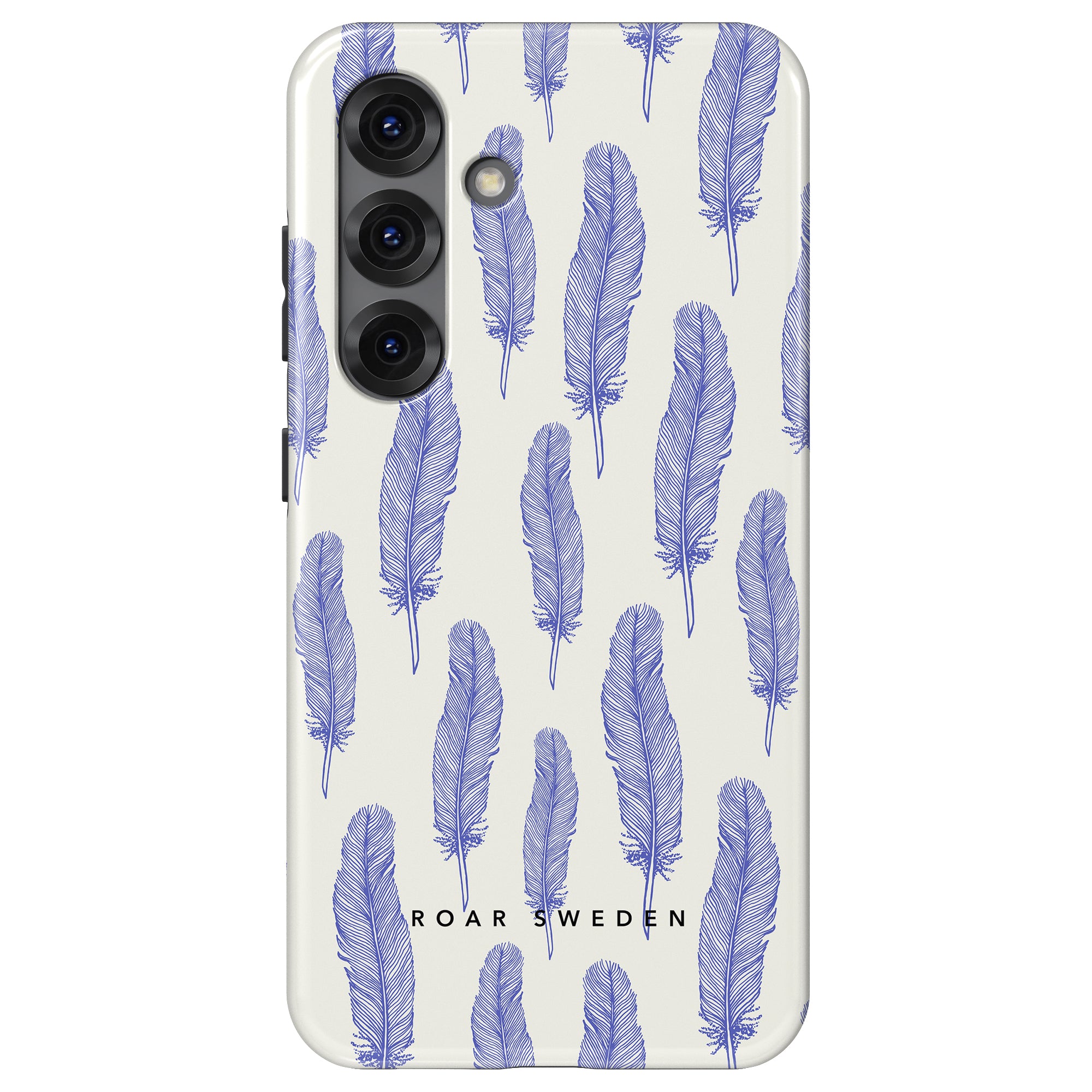Blue Feathers - Tough Case - Roar Sweden