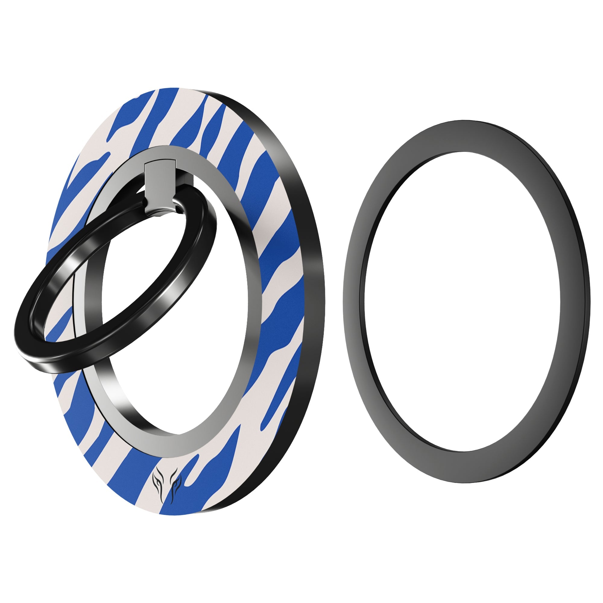Blue Stripes - Magnetring – magnetring för mobil