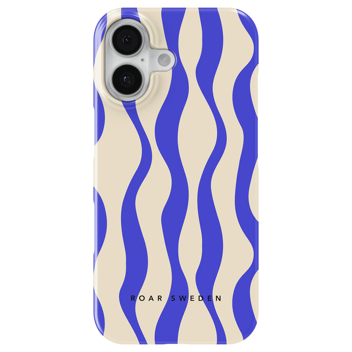Slim mobilskal – Blue Waves
