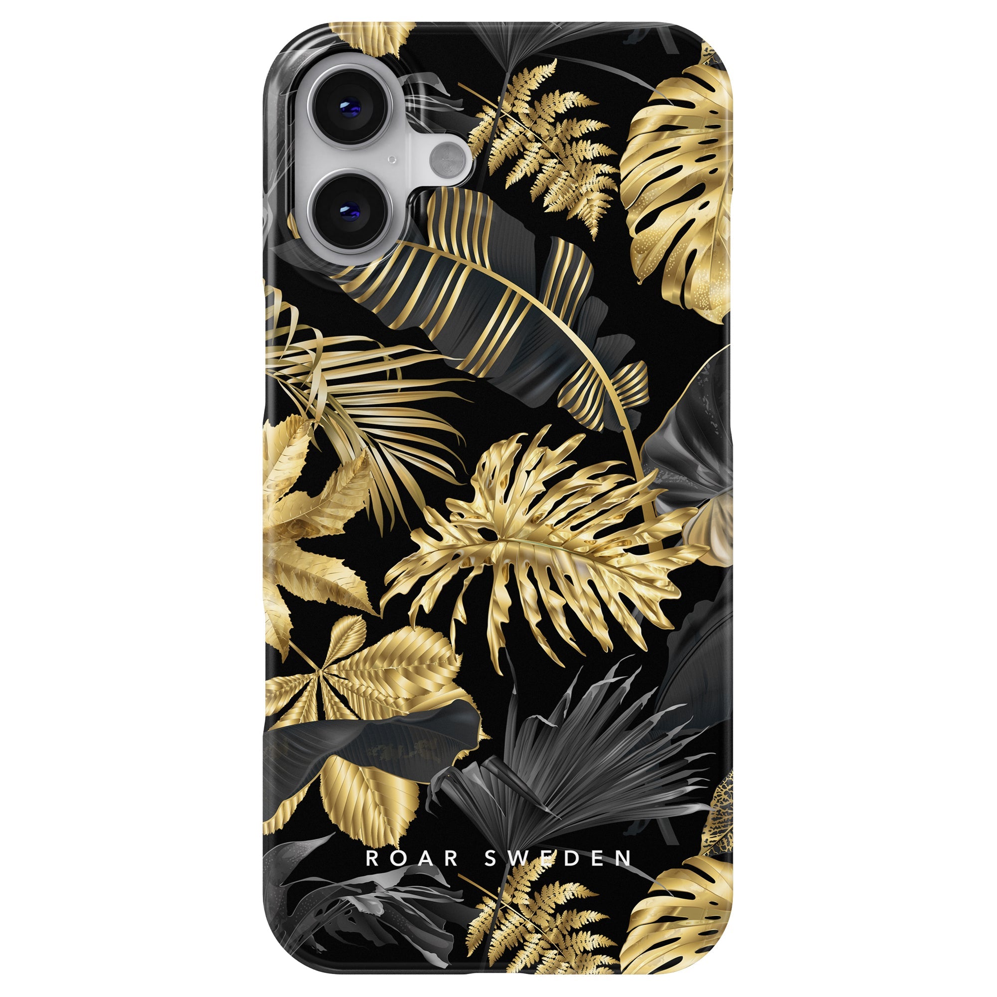 Slim mobilskal – Botanic Gold