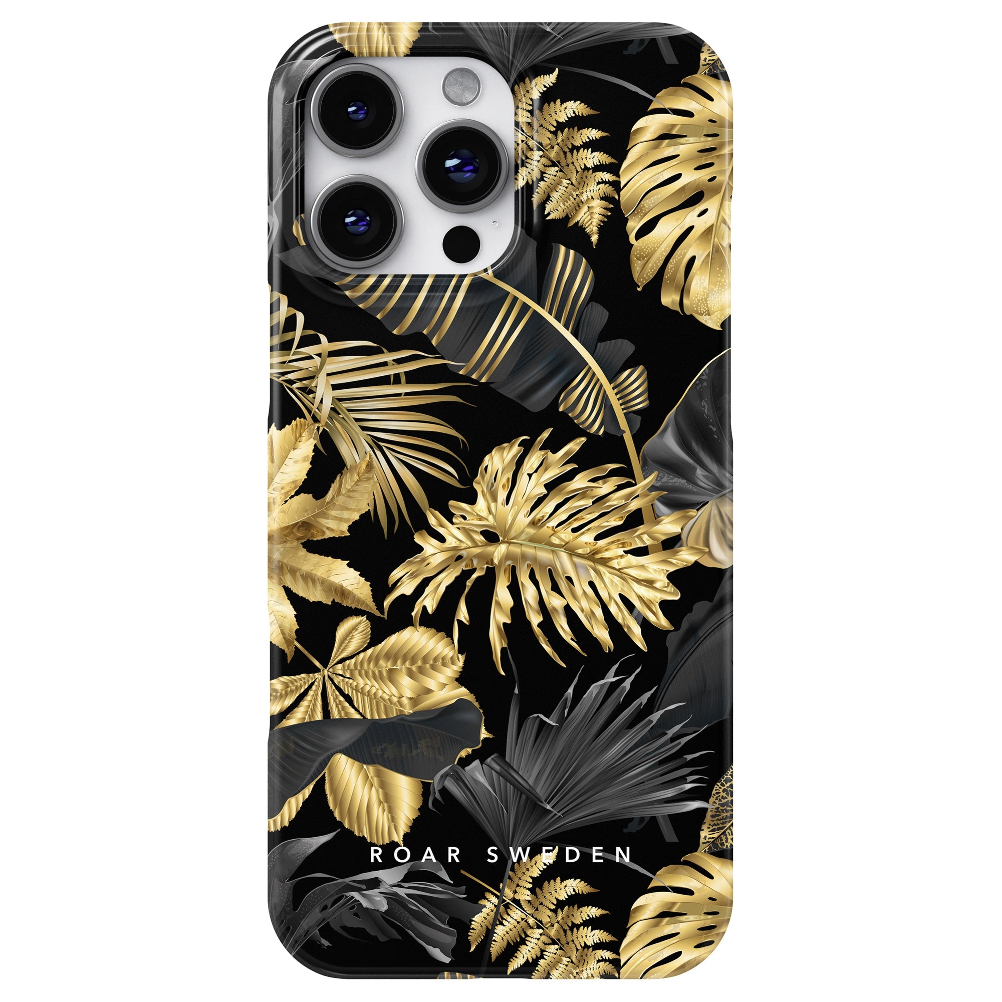Slim mobilskal – Botanic Gold