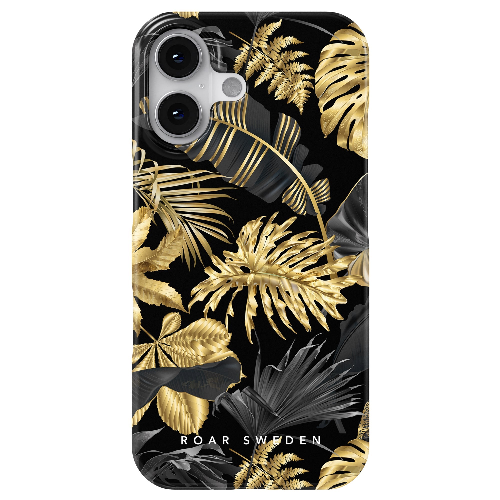 Slim mobilskal – Botanic Gold