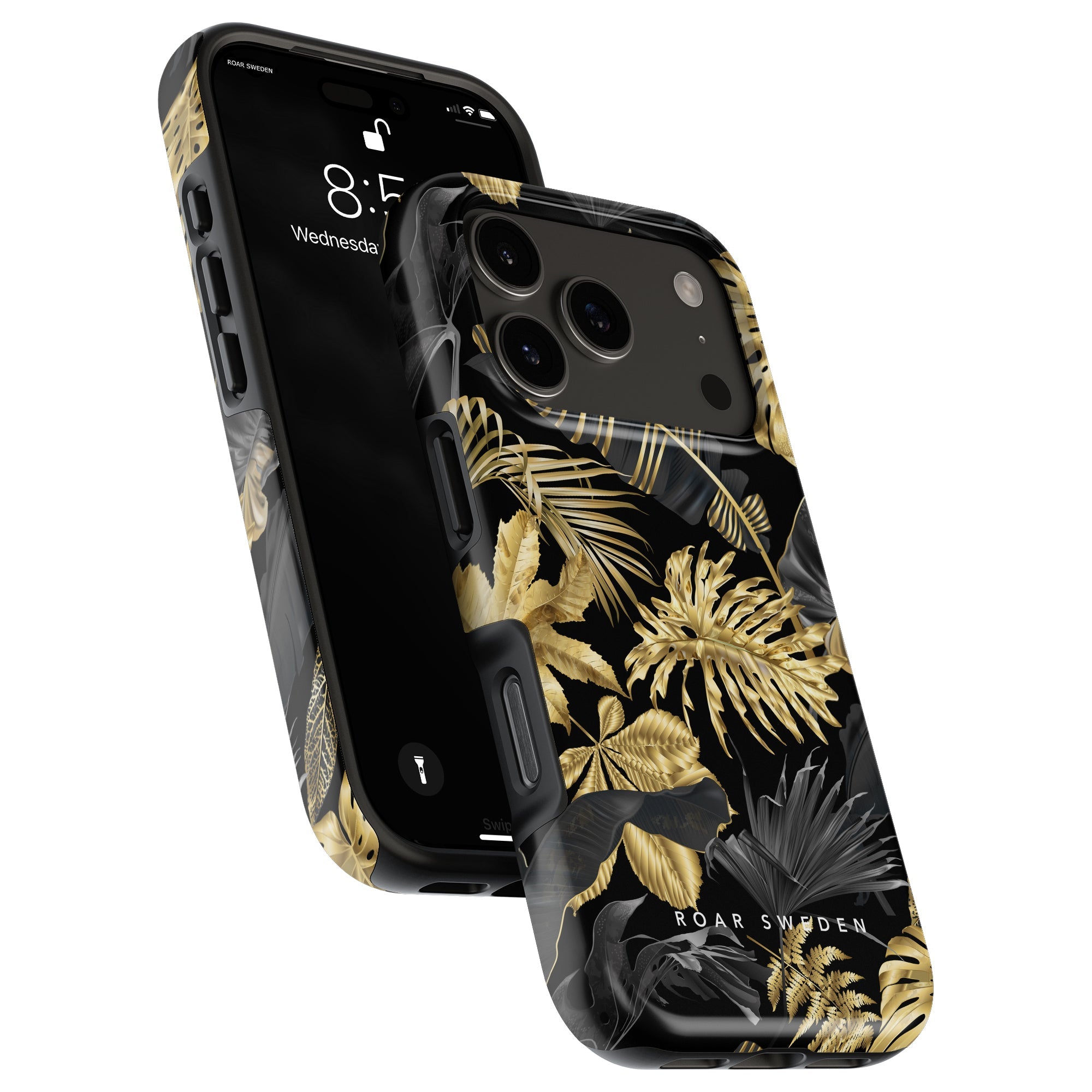 MagSafe mobilskal – Botanic Gold