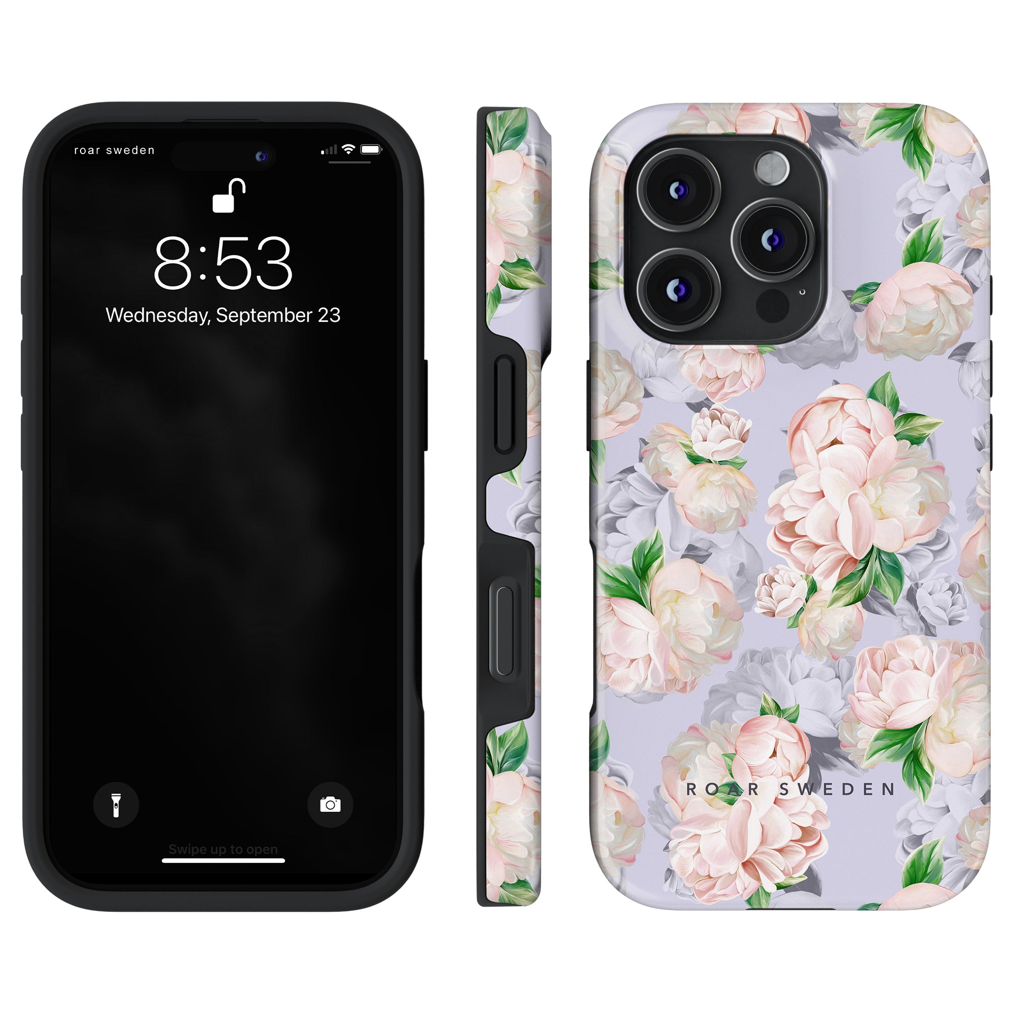 Bright Peonies - Tough Case - Roar Sweden