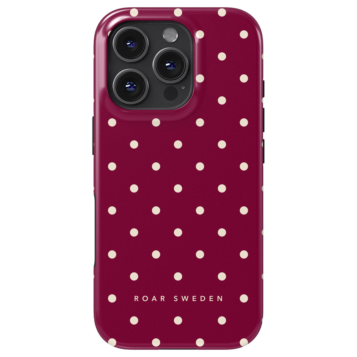 Burgundy Dots - Tough Case
