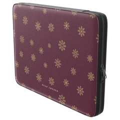 Burgundy Snowflake - Laptopfodral - Roar Sweden