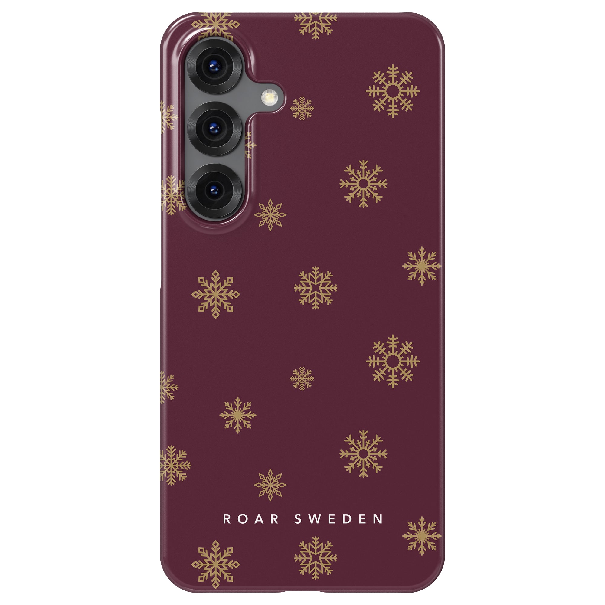 Burgundy Snowflake - Slim case - Roar Sweden