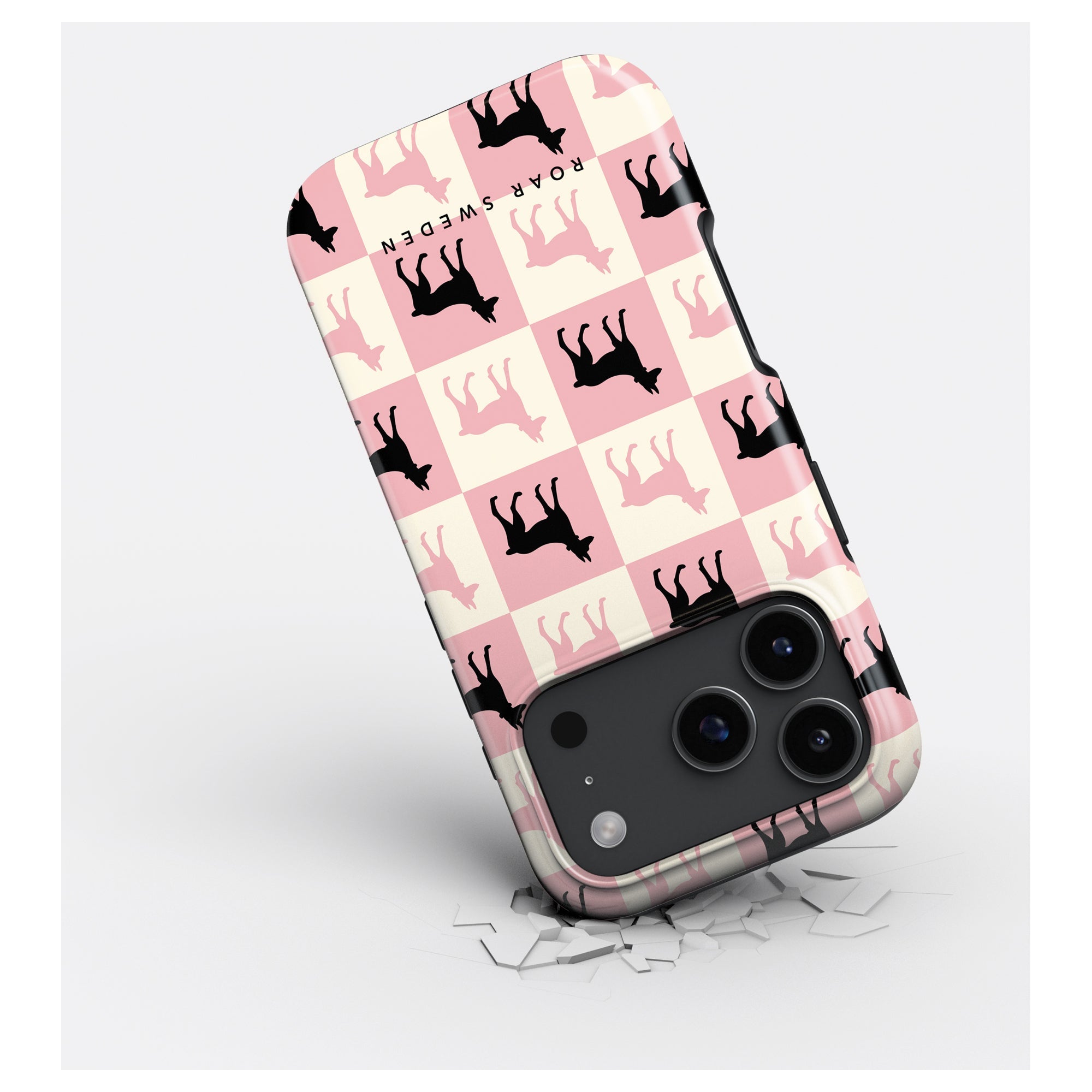 MagSafe mobilskal – Chequer Doberman
