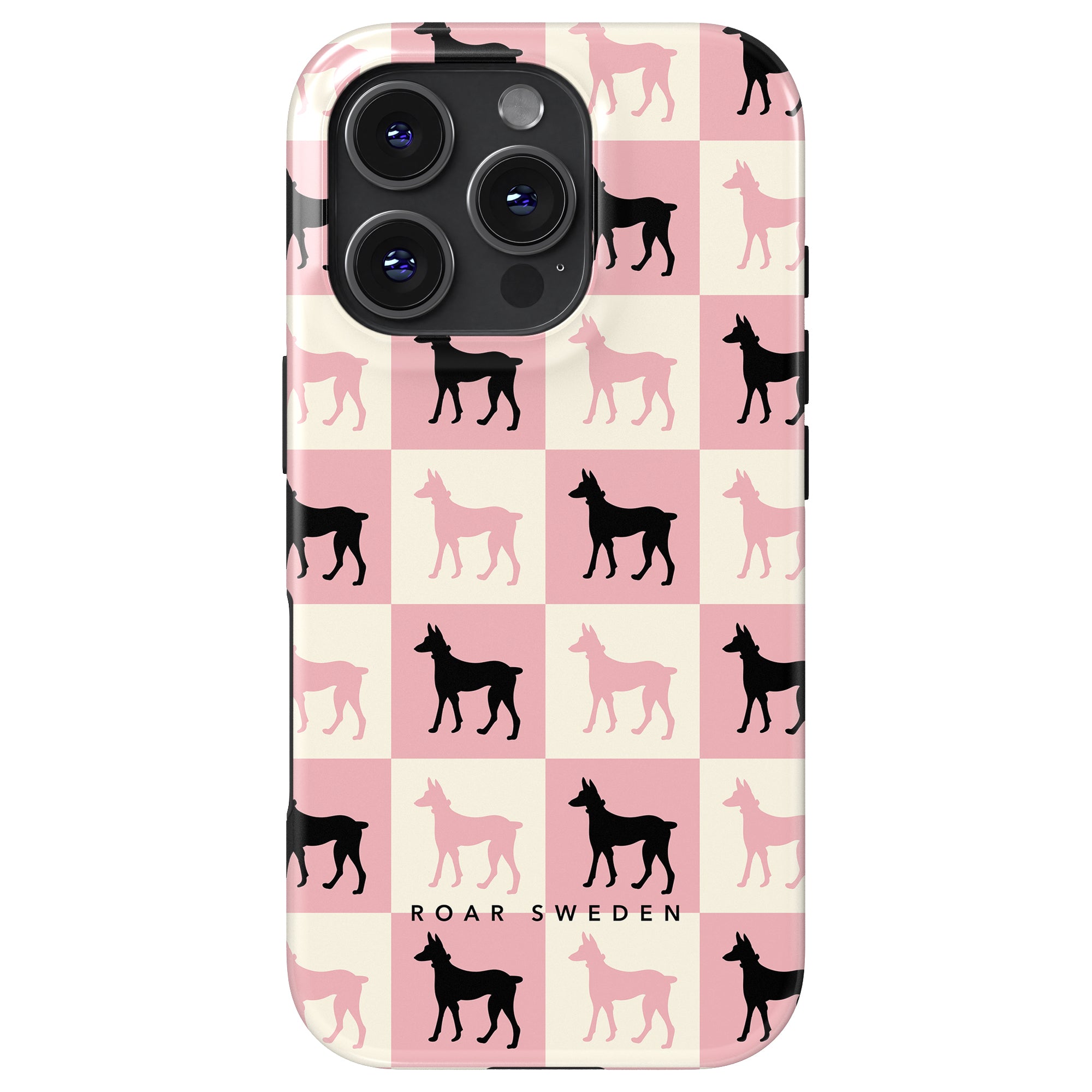 Chequer Doberman - Magsafe Tough Case - Roar Sweden
