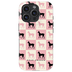 MagSafe mobilskal – Chequer Doberman