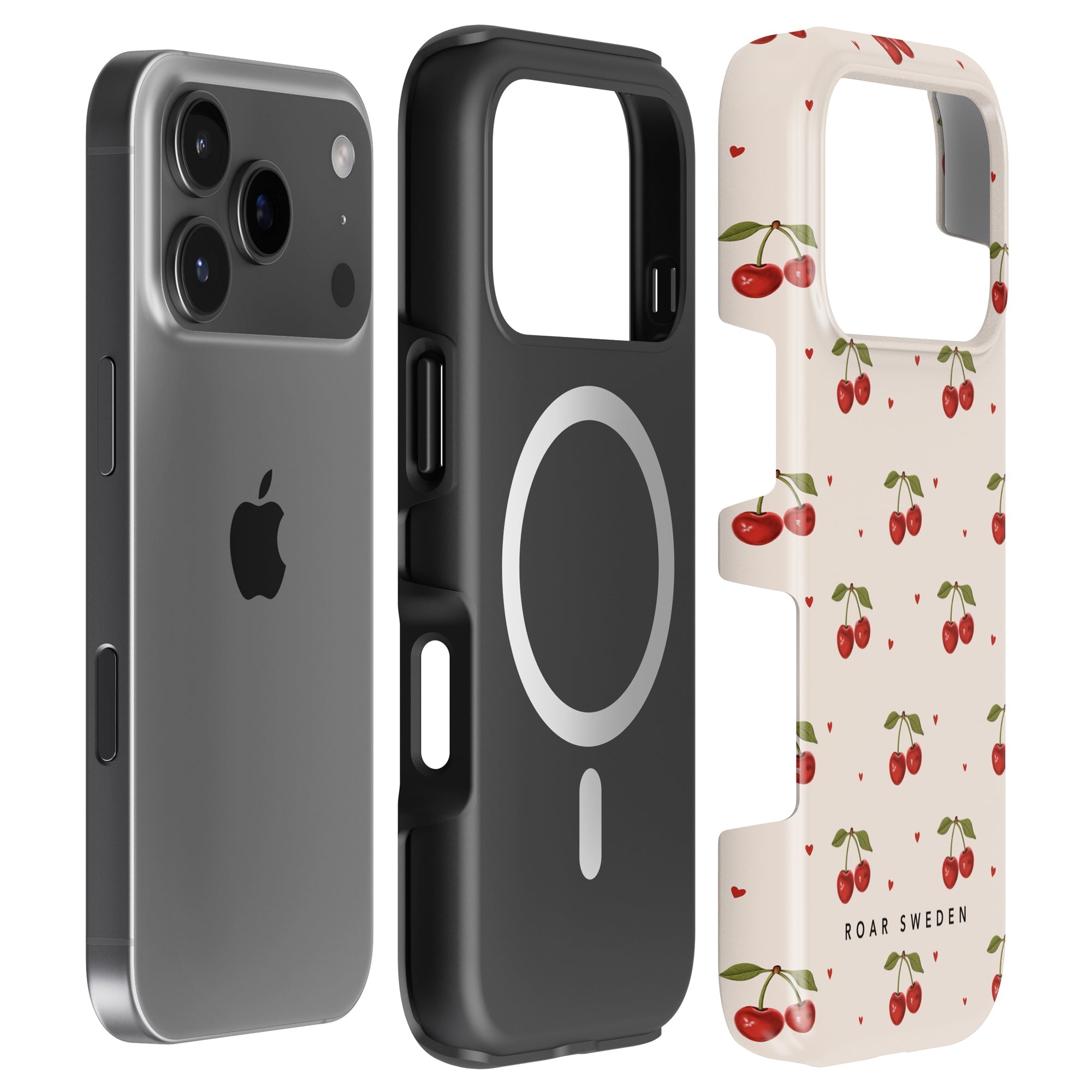 MagSafe mobilskal – Cherry Love