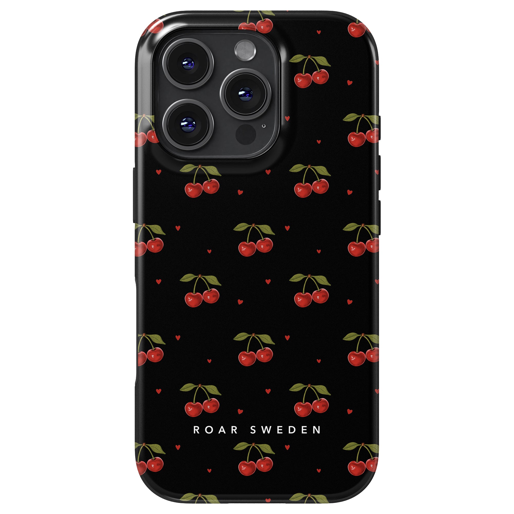 Cherry Black - Magsafe Tough Case - Roar Sweden
