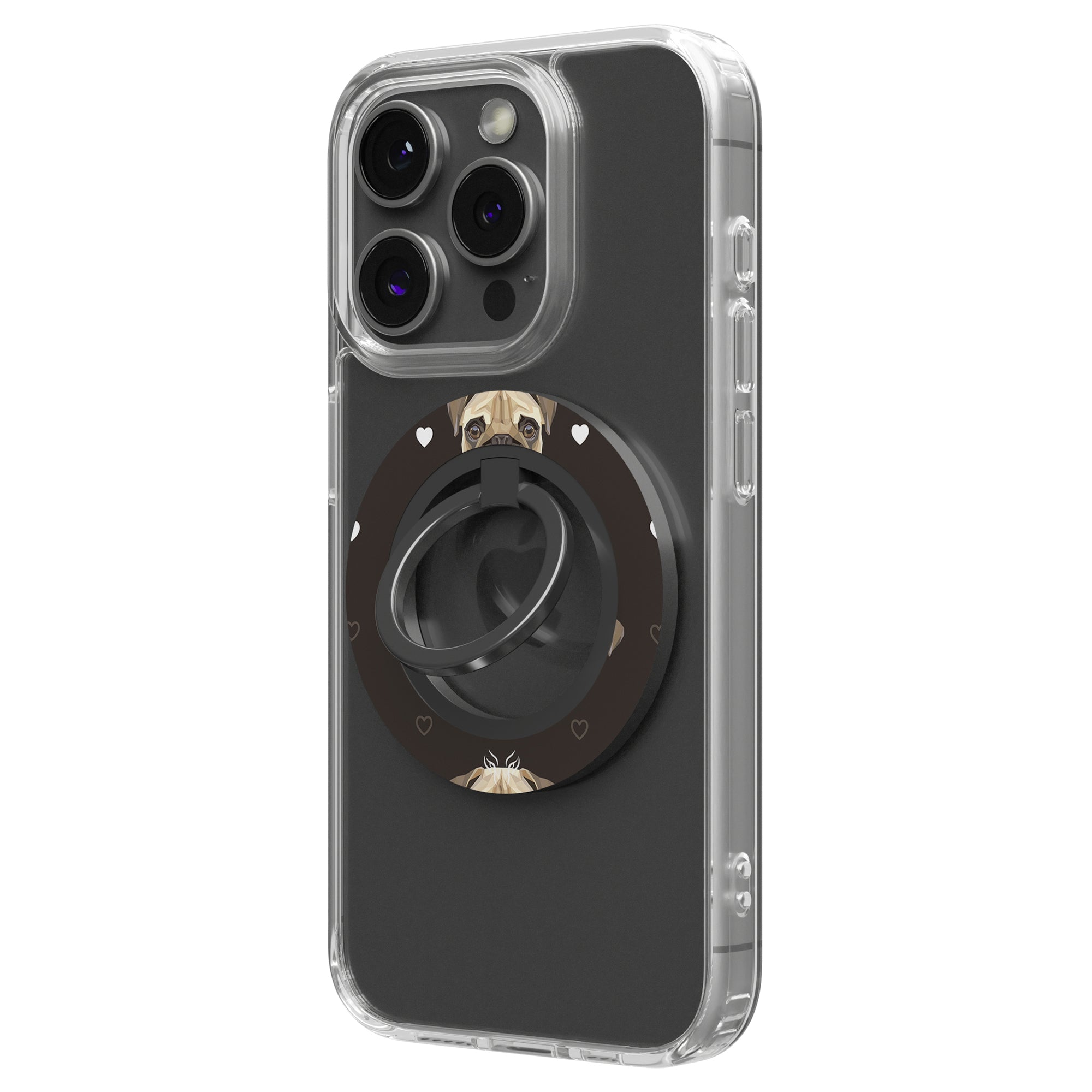 Coco Pug - Magnetring – magnetring för mobil