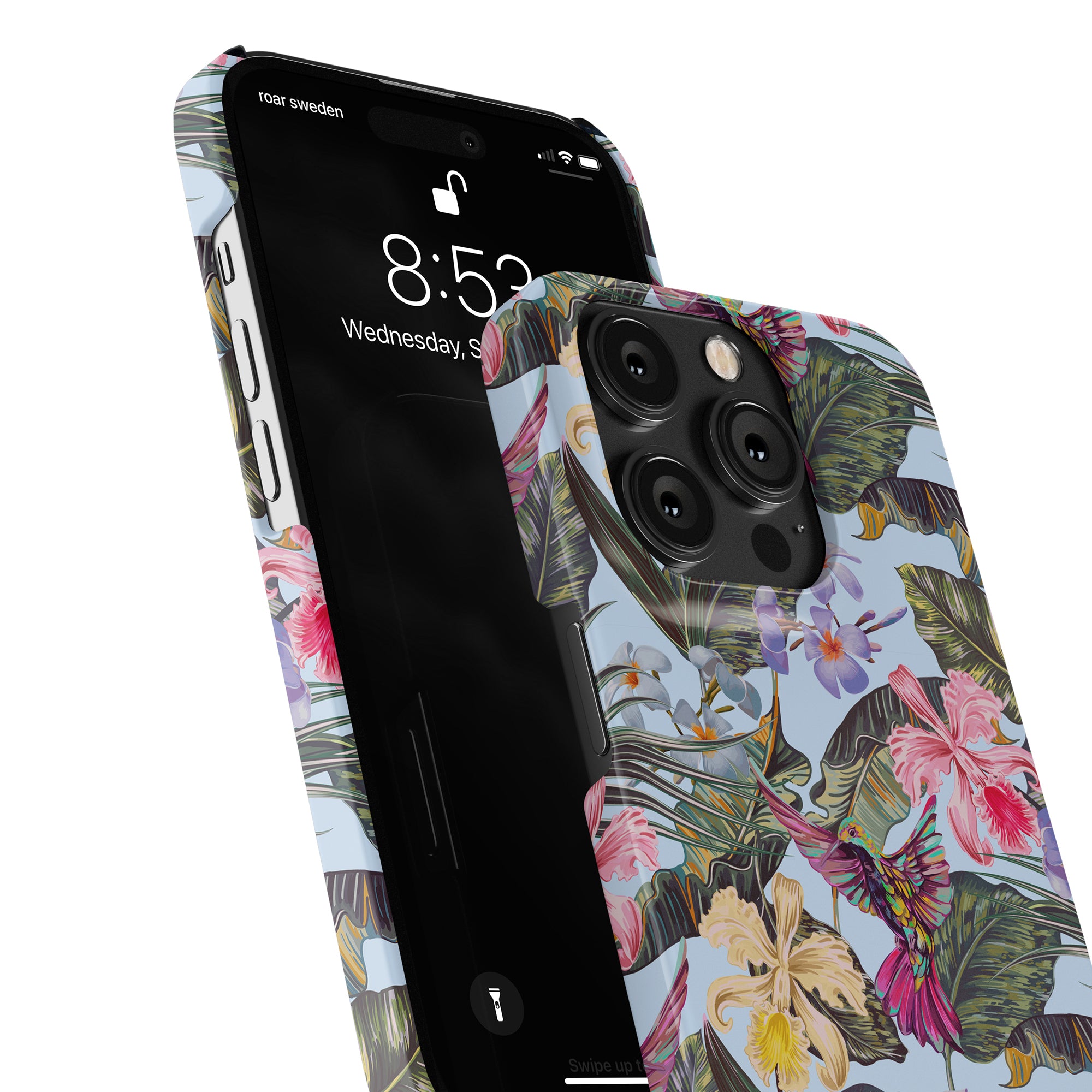 Snyggt Colibri - Tunt fodral för iPhone 11 Pro med naturinspirerad design.