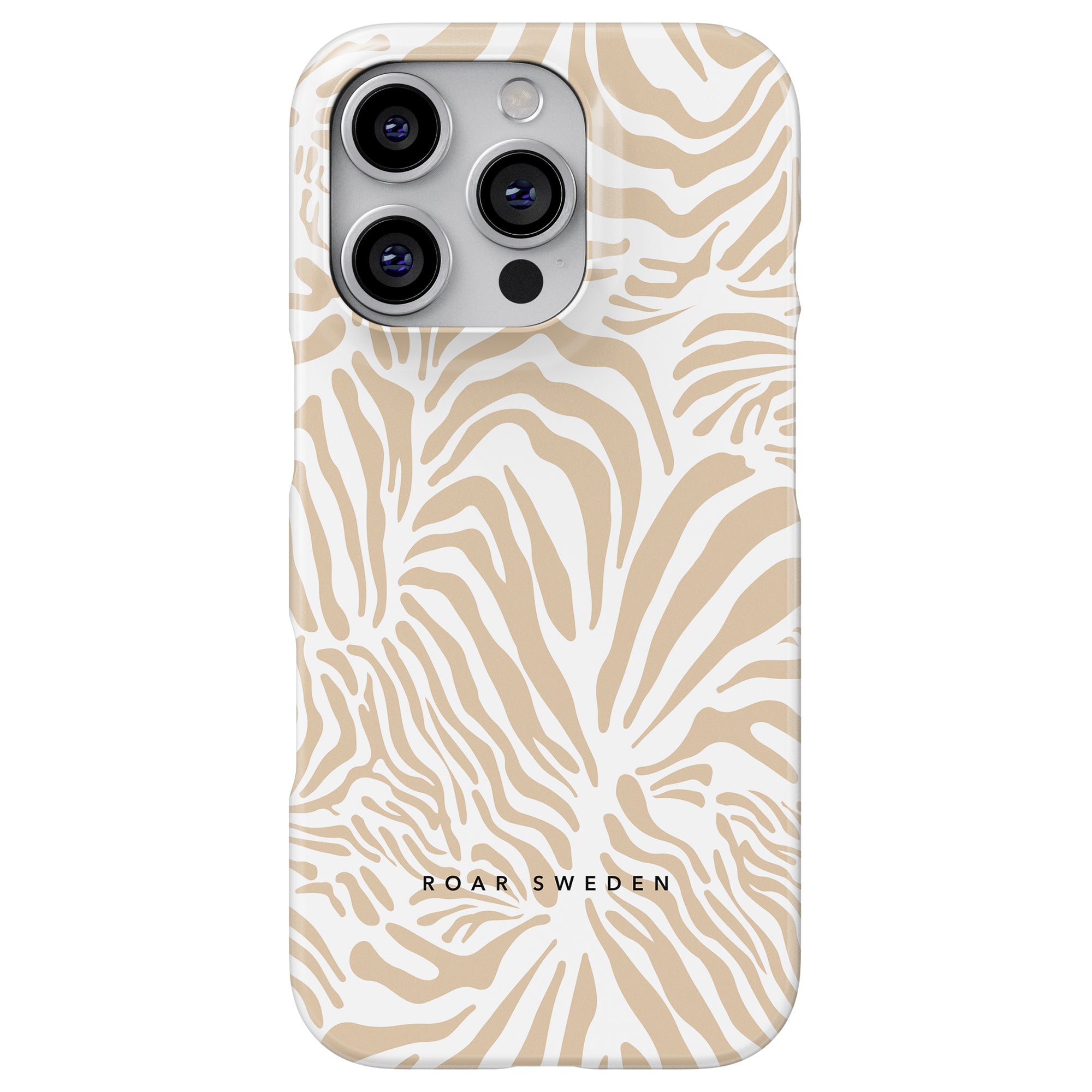 Creamy Zebra - Slim case - Roar Sweden