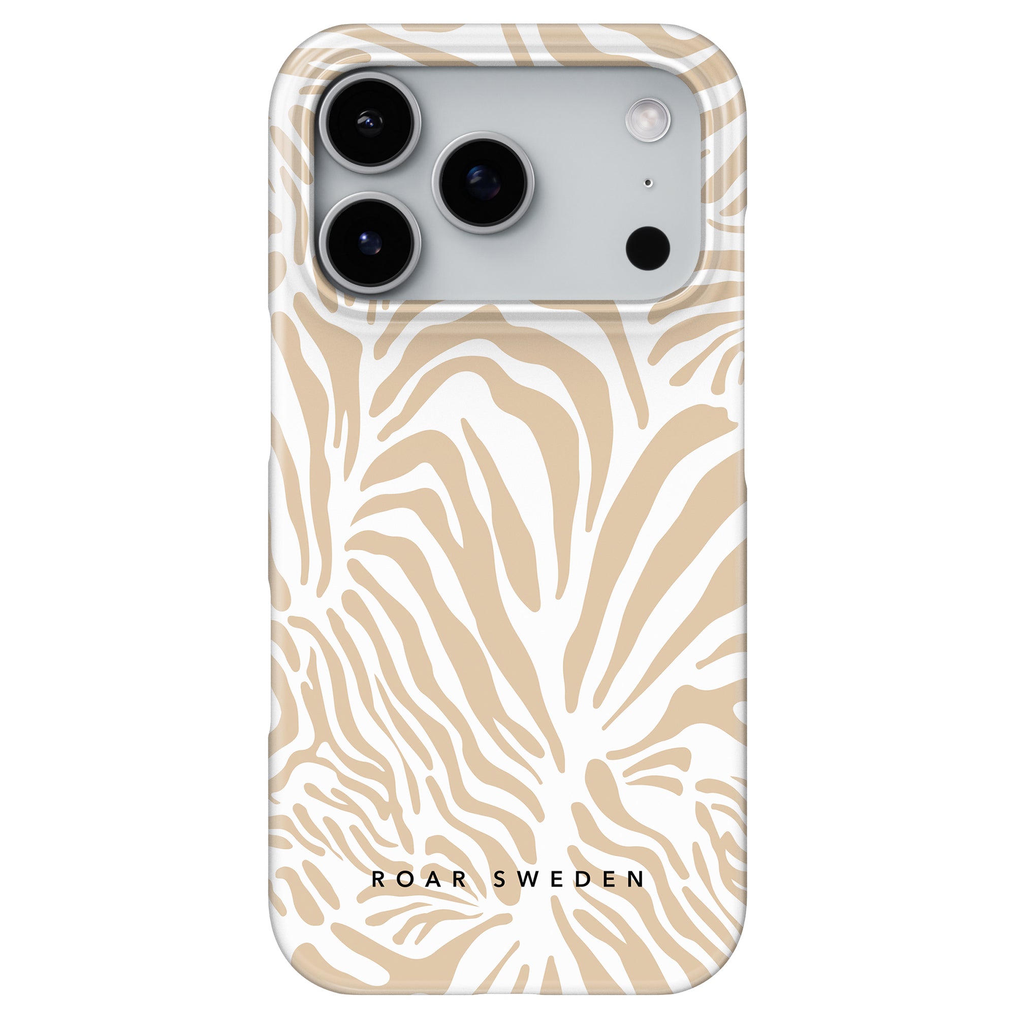Creamy Zebra - Slim case - Roar Sweden