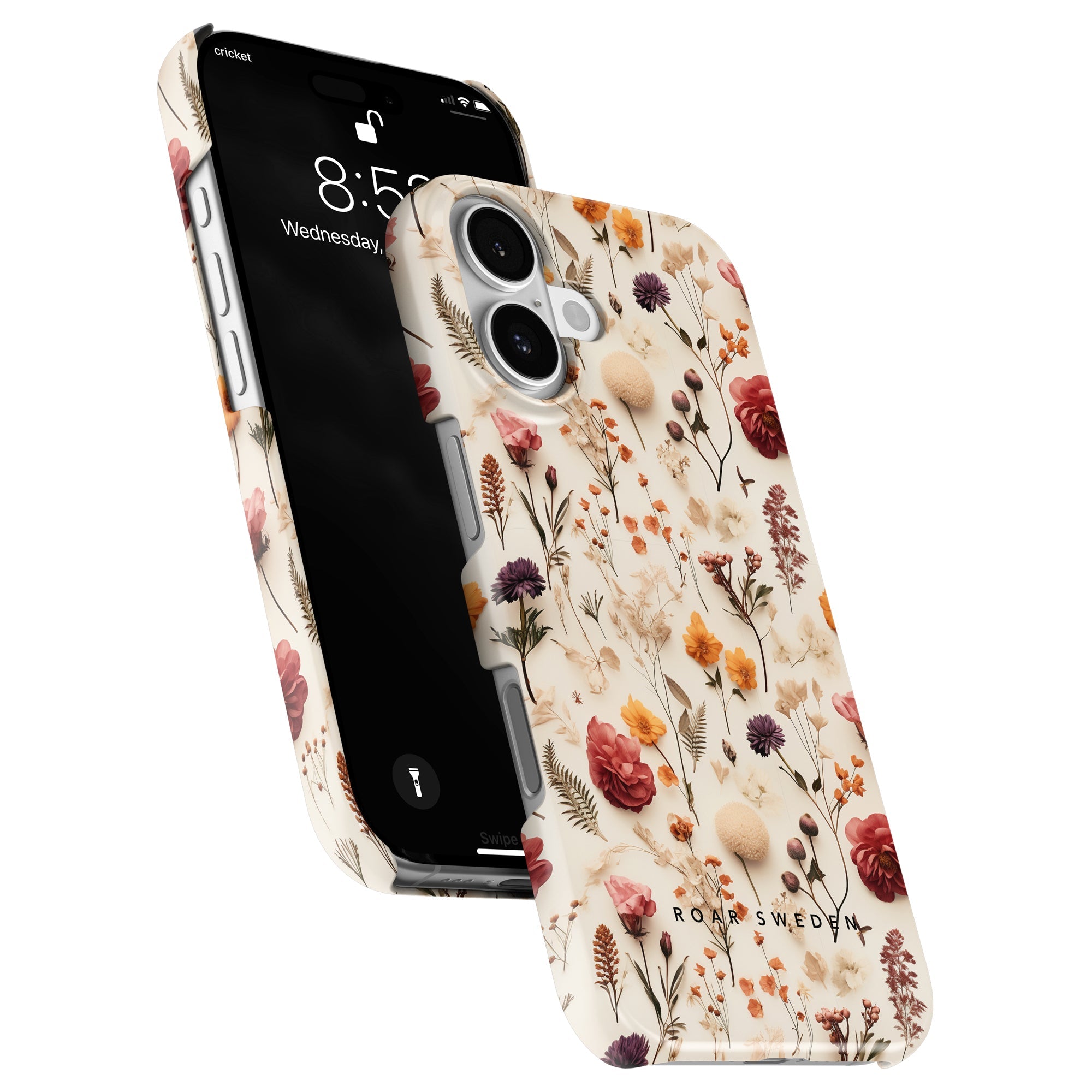 Slim mobilskal – Dried Flowers