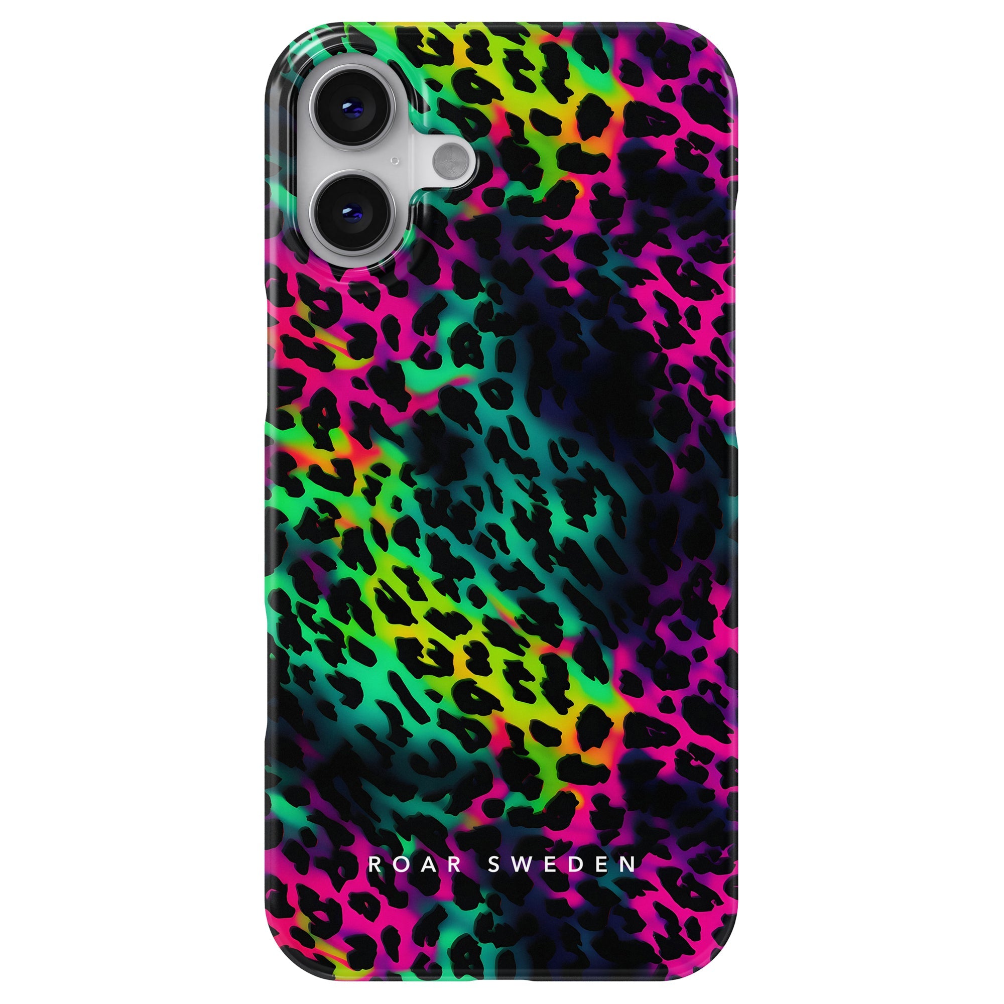 Slim mobilskal – Electric Leopard