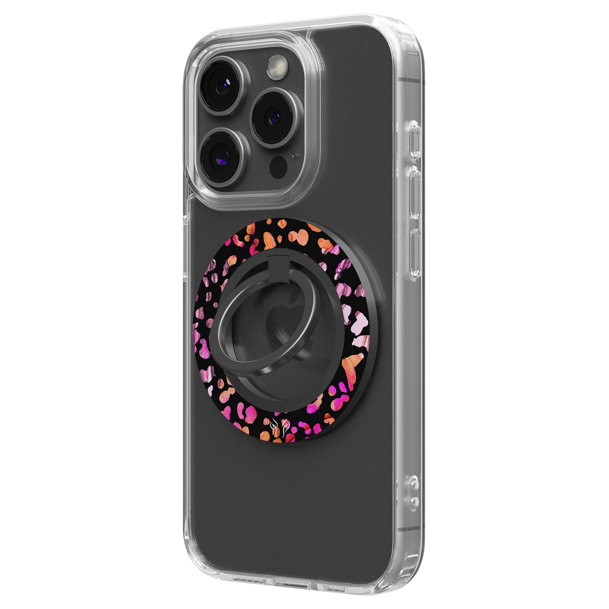 Exotic Leopard - Magnetring – magnetring för mobil