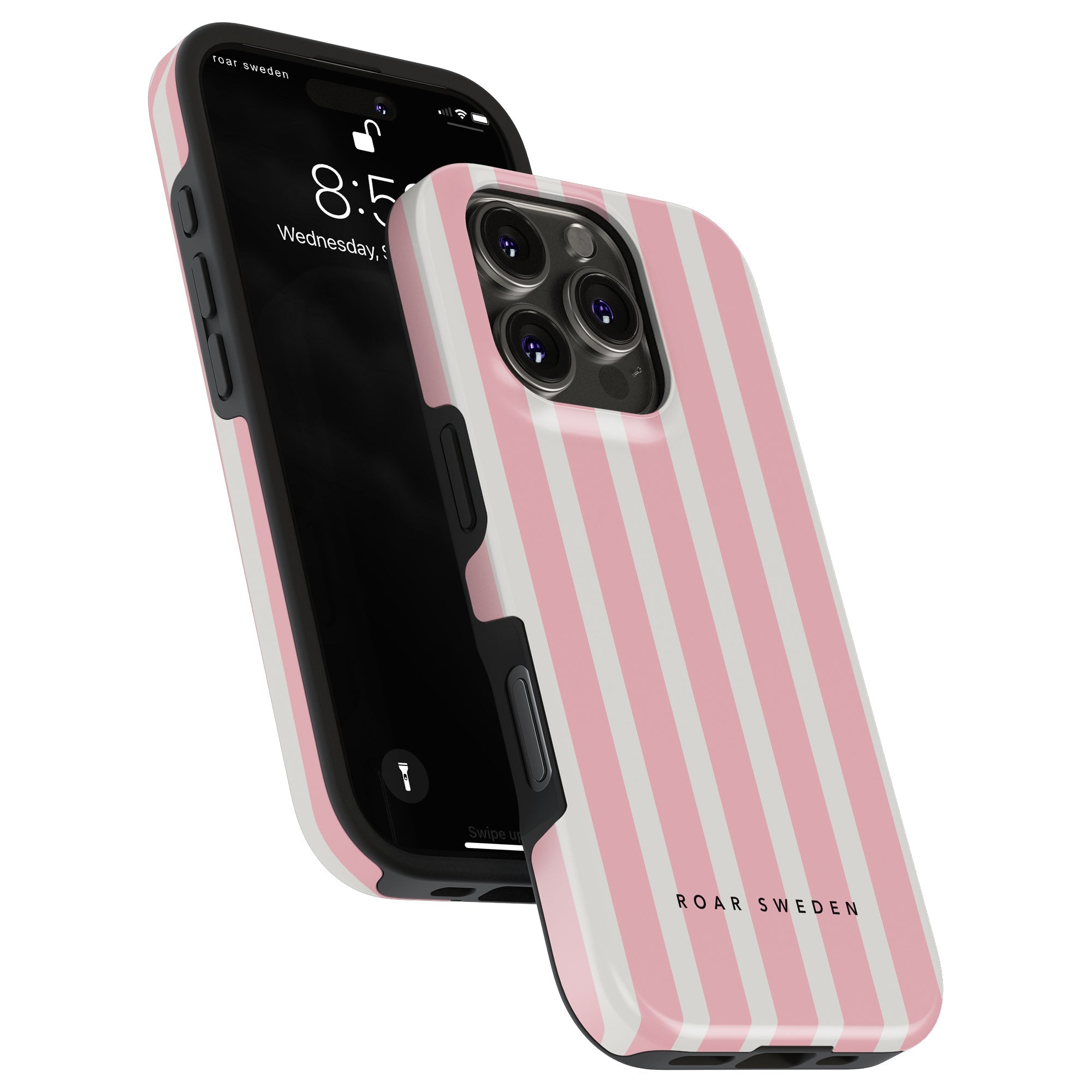 Tough mobilskal - Flamingo Stripes