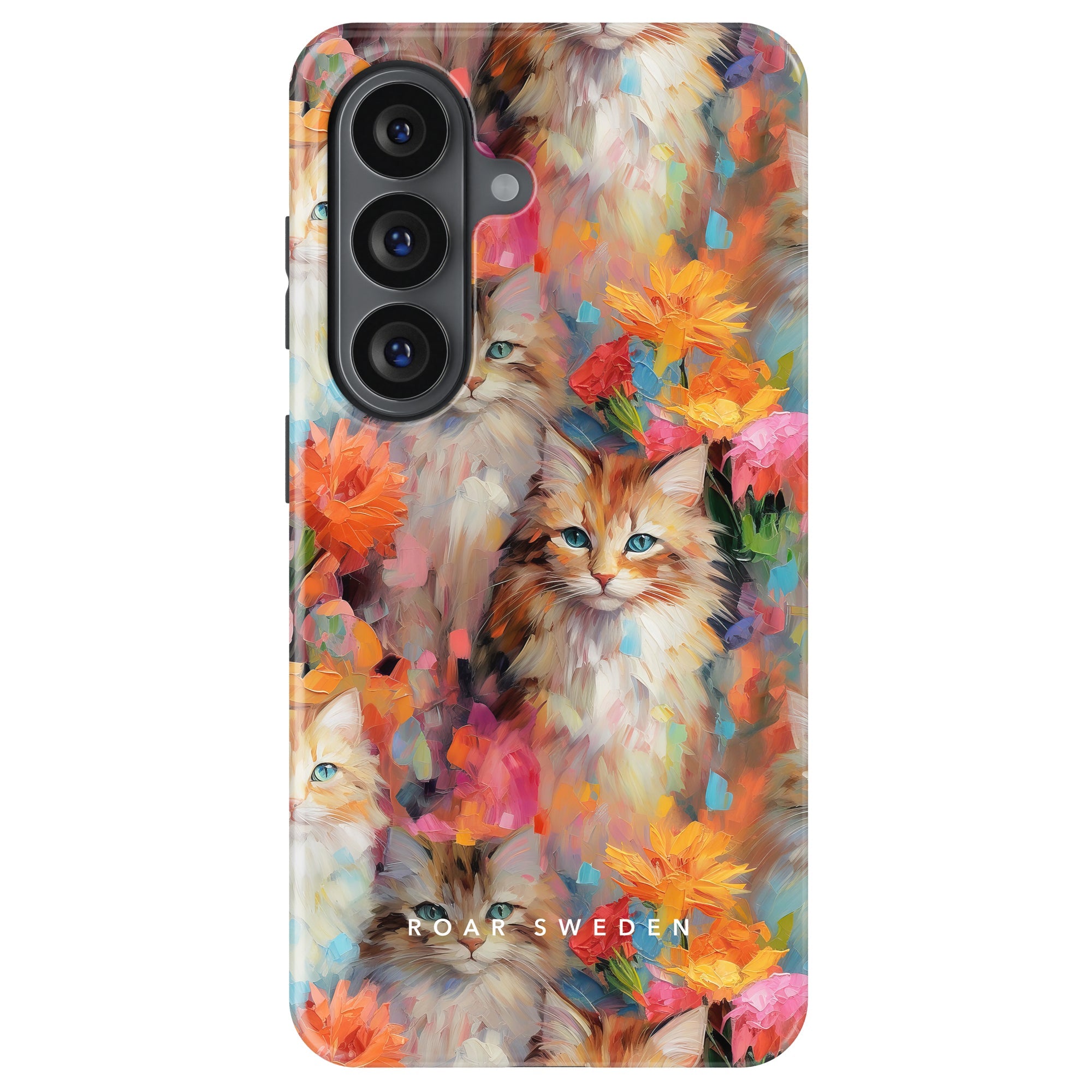 Tough mobilskal – Flower Kitty