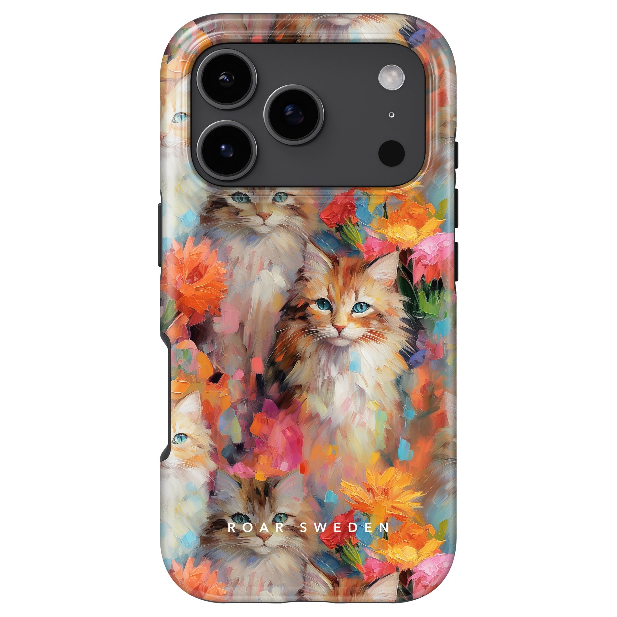 Kitty Tough mobilskal – Flower Kitty
