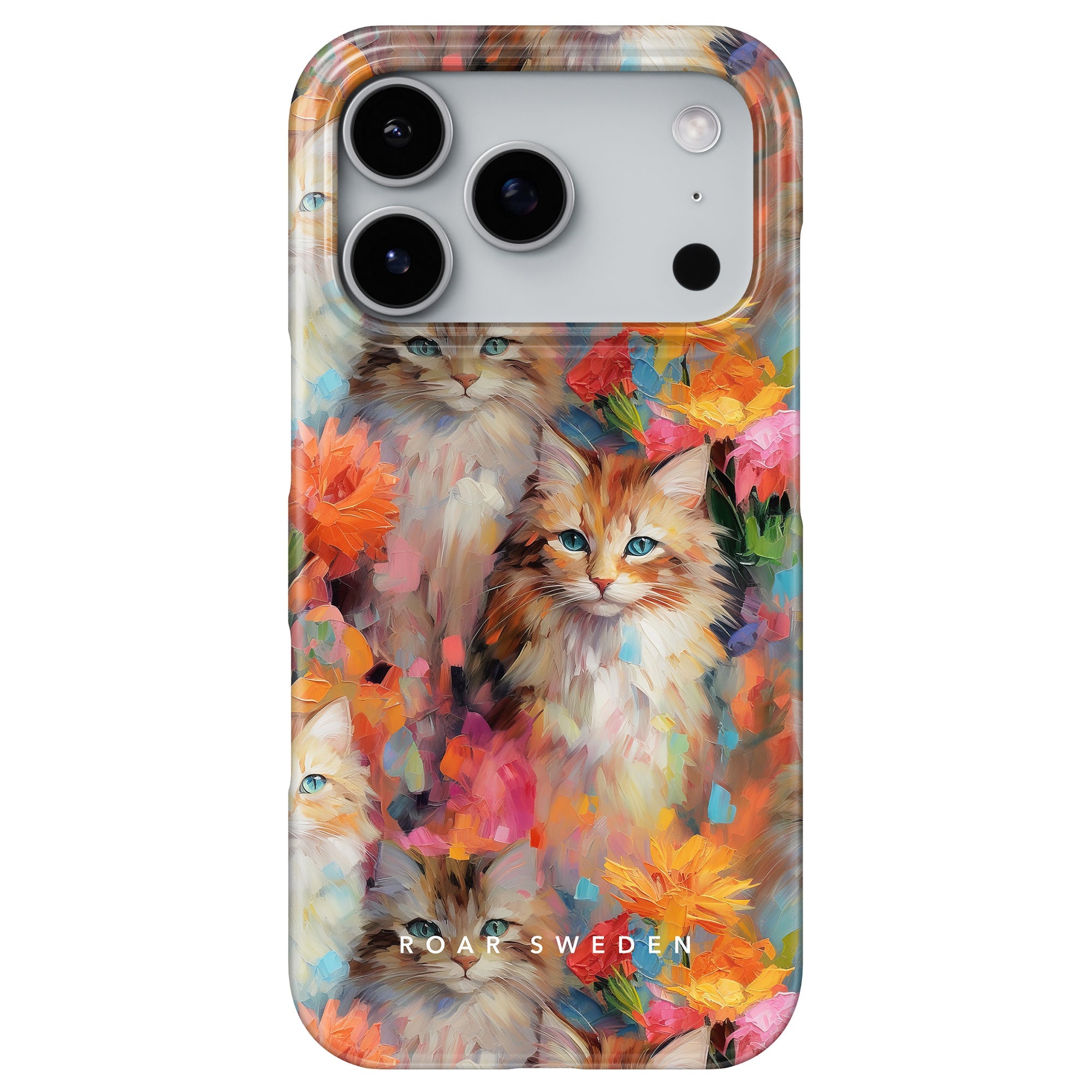 Flower Kitty - Slim case - Roar Sweden