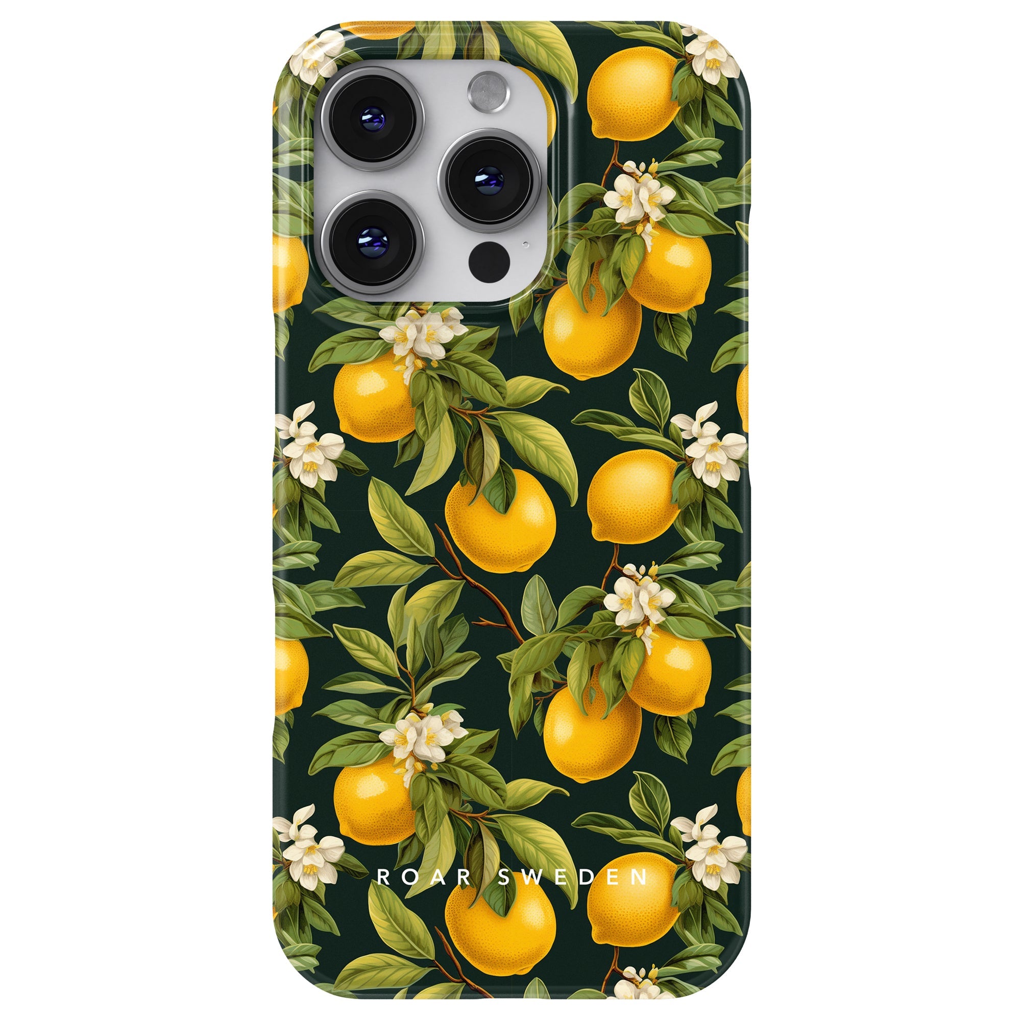 Slim mobilskal – Flowery Lemon