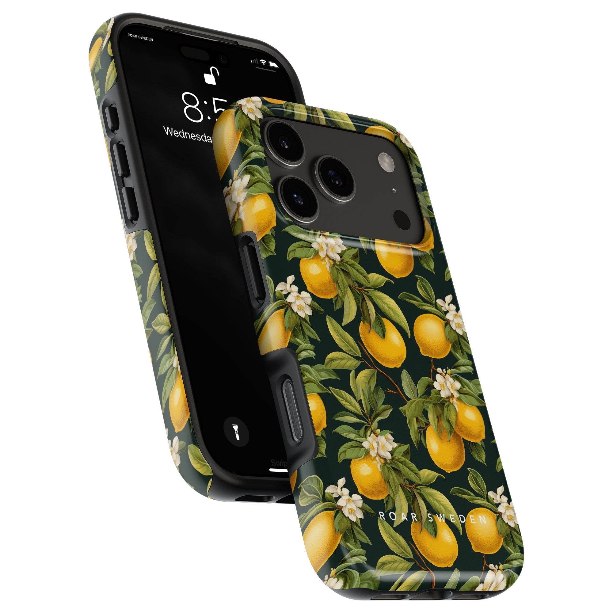 MagSafe mobilskal – Flowery Lemon