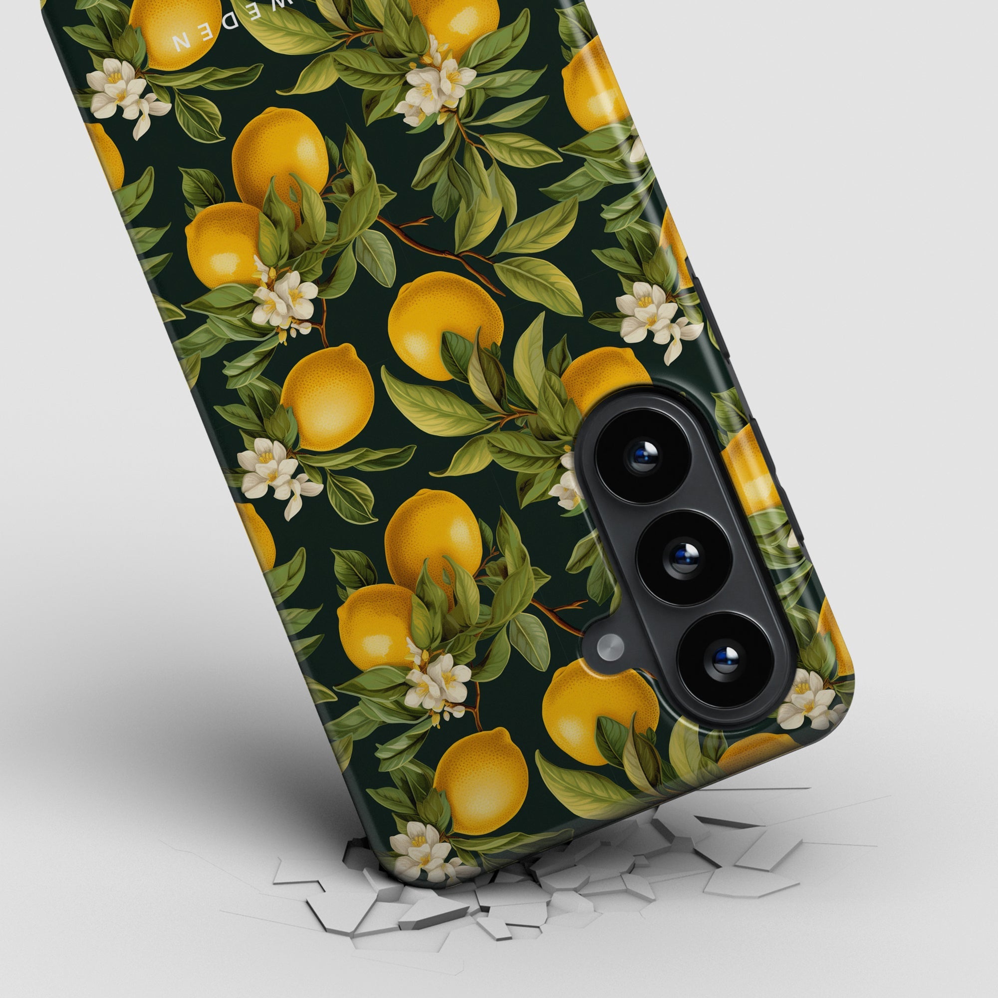 Tough mobilskal – Flowery Lemon