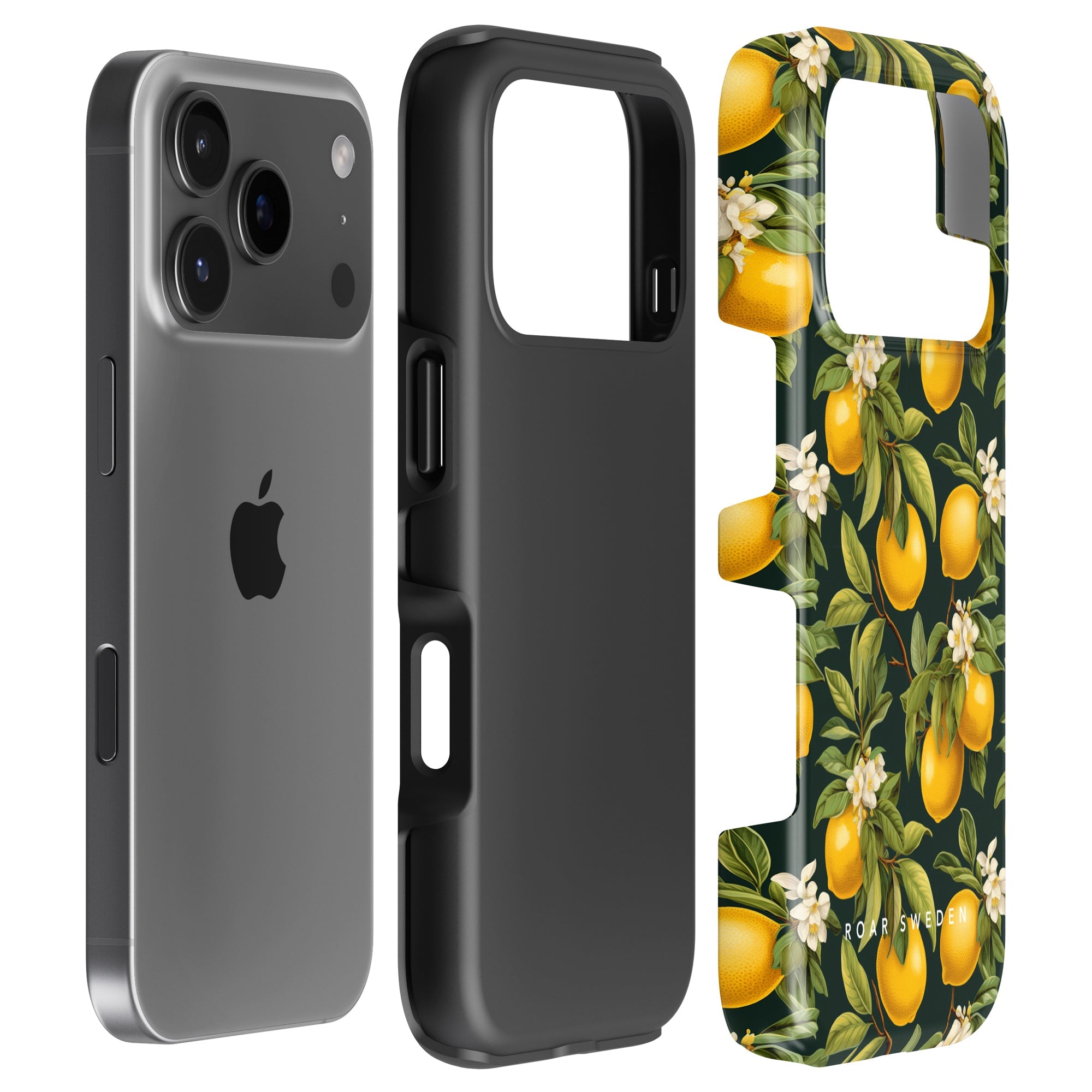 Tough mobilskal – Flowery Lemon