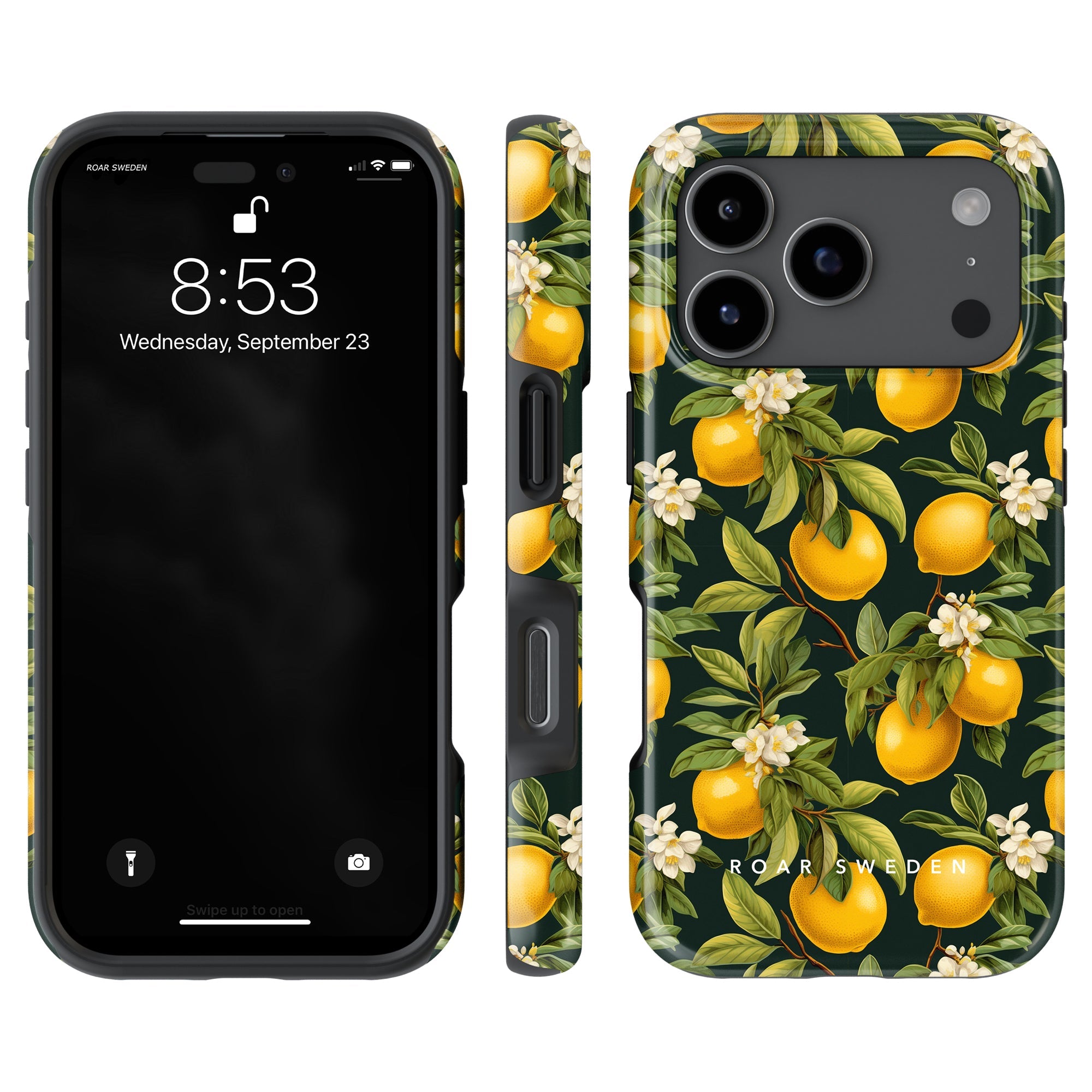Tough mobilskal – Flowery Lemon