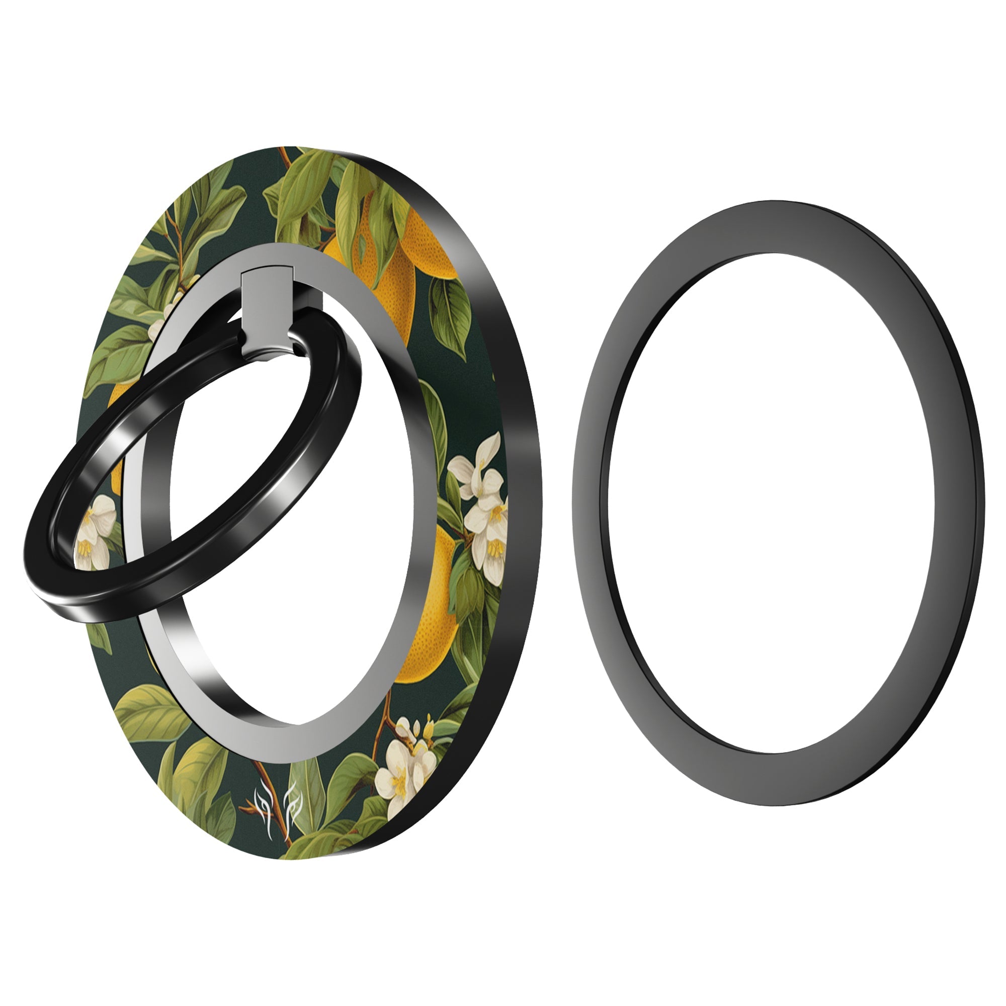 Flowery Lemon - Magnetring – magnetring för mobil
