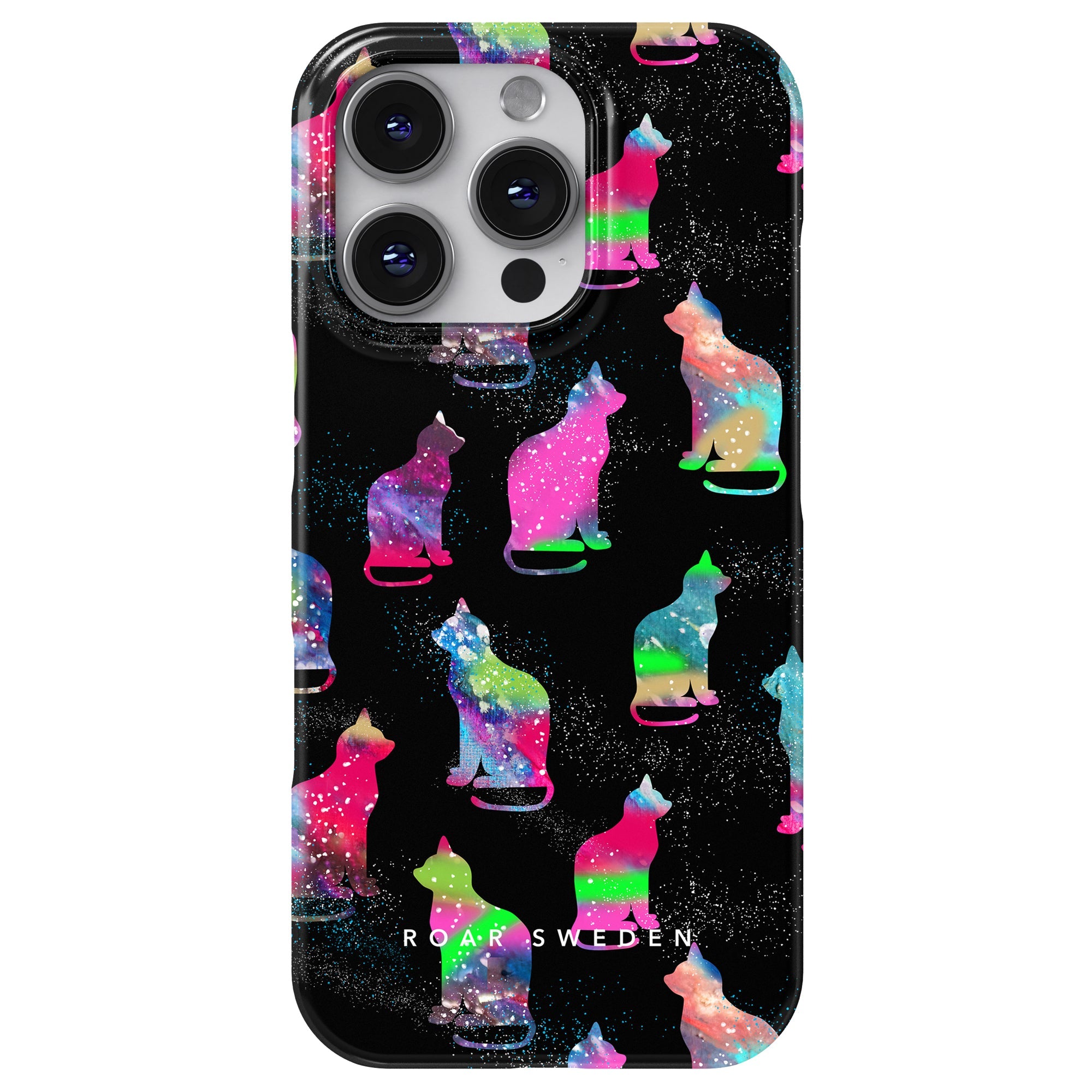 Slim mobilskal – Galaxy Cat