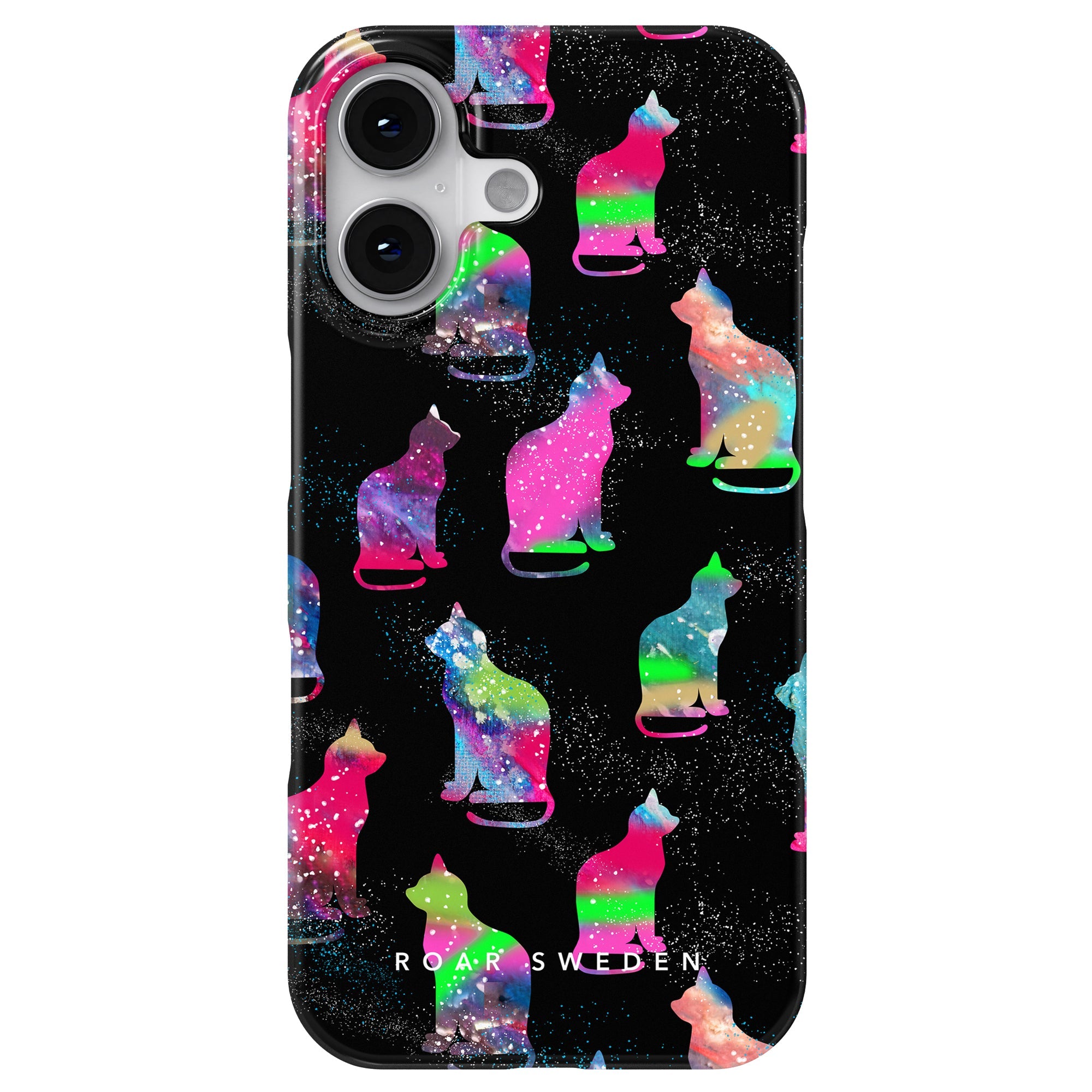 Slim mobilskal – Galaxy Cat