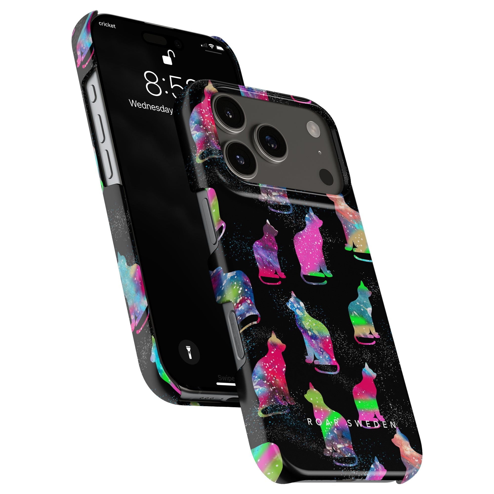 Cats & Dogs Slim mobilskal – Galaxy Cat