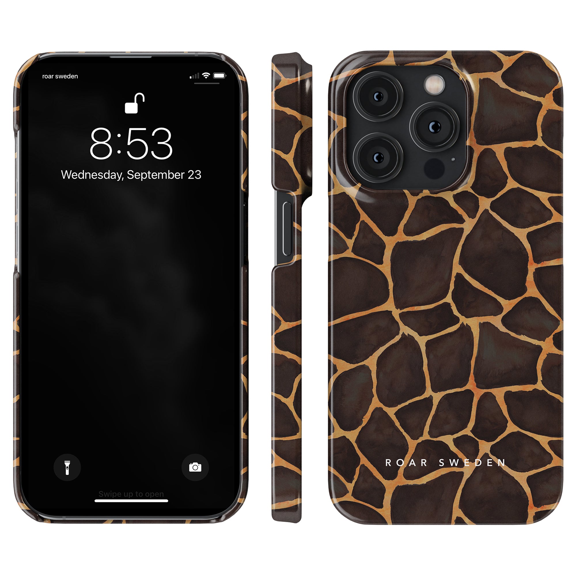 A Printeers Giraffe - Tunt fodral för iPhone 11 som ger skydd.