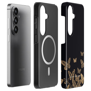 Golden Butterflies - Magnetic Tough Phone Case