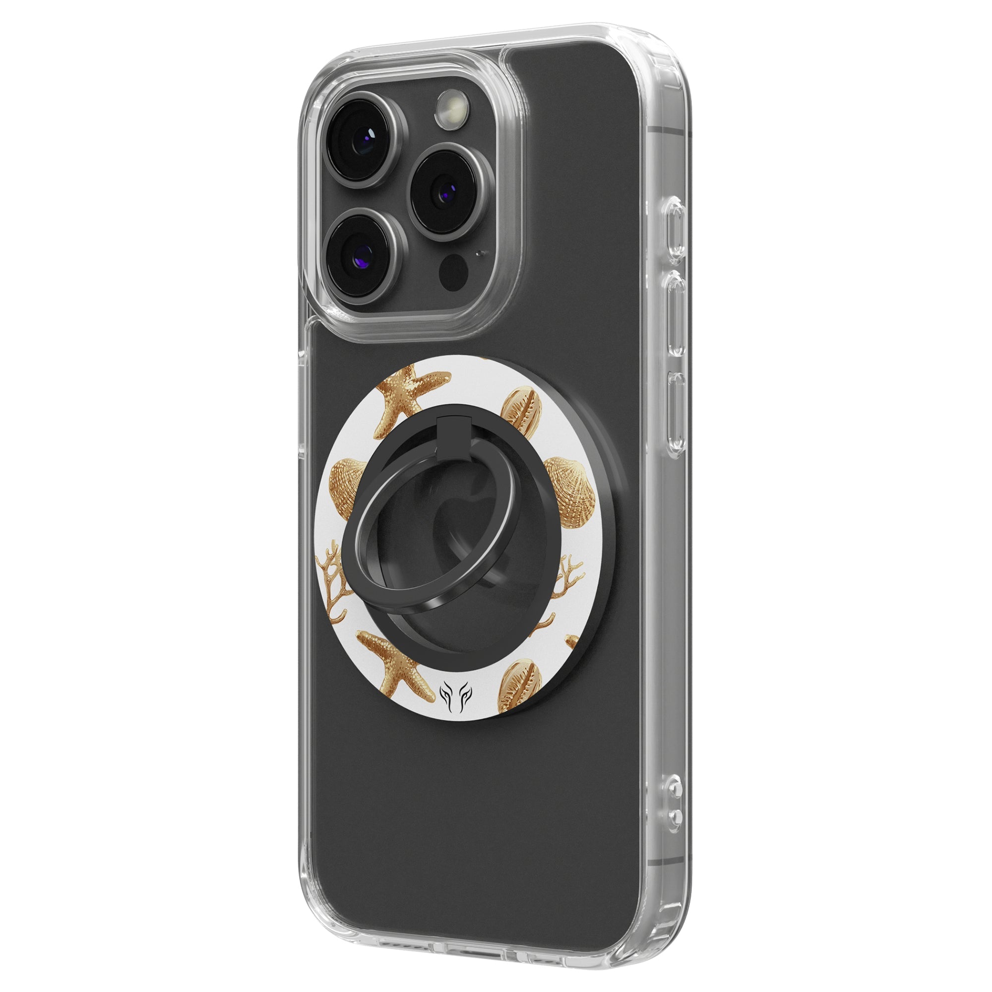 Golden Shells - Magnetring – magnetring för mobil