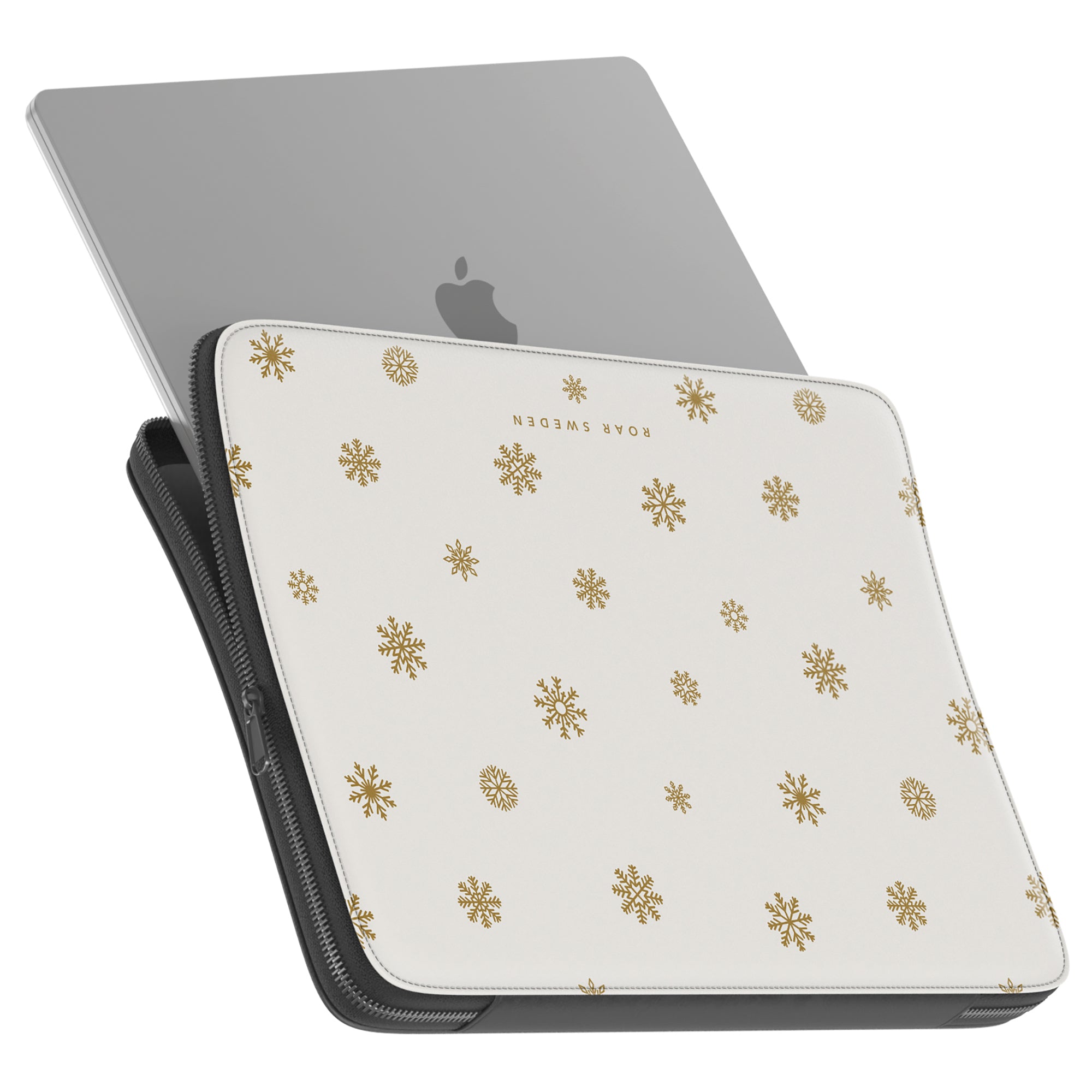 Golden Snowflake - Laptopfodral - Roar Sweden
