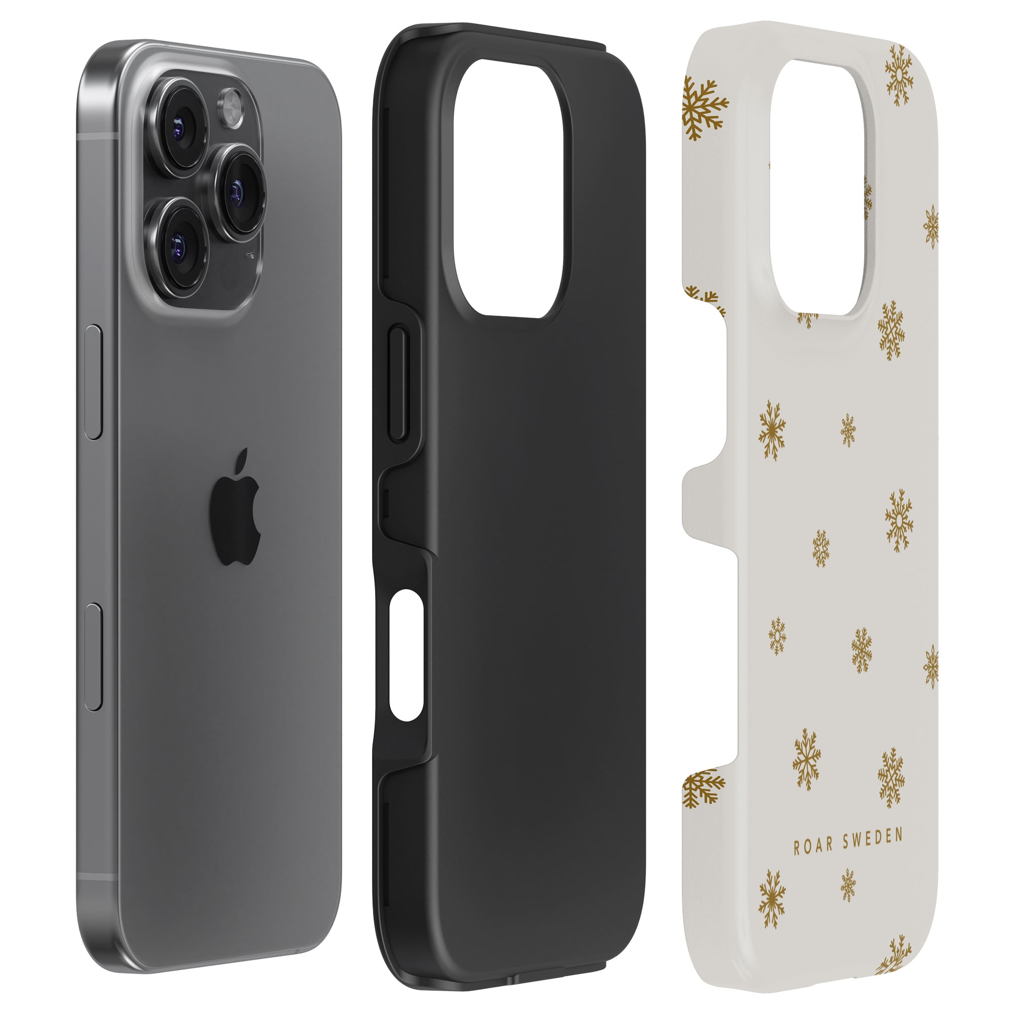 Golden Snowflake - Tough Case - Roar Sweden
