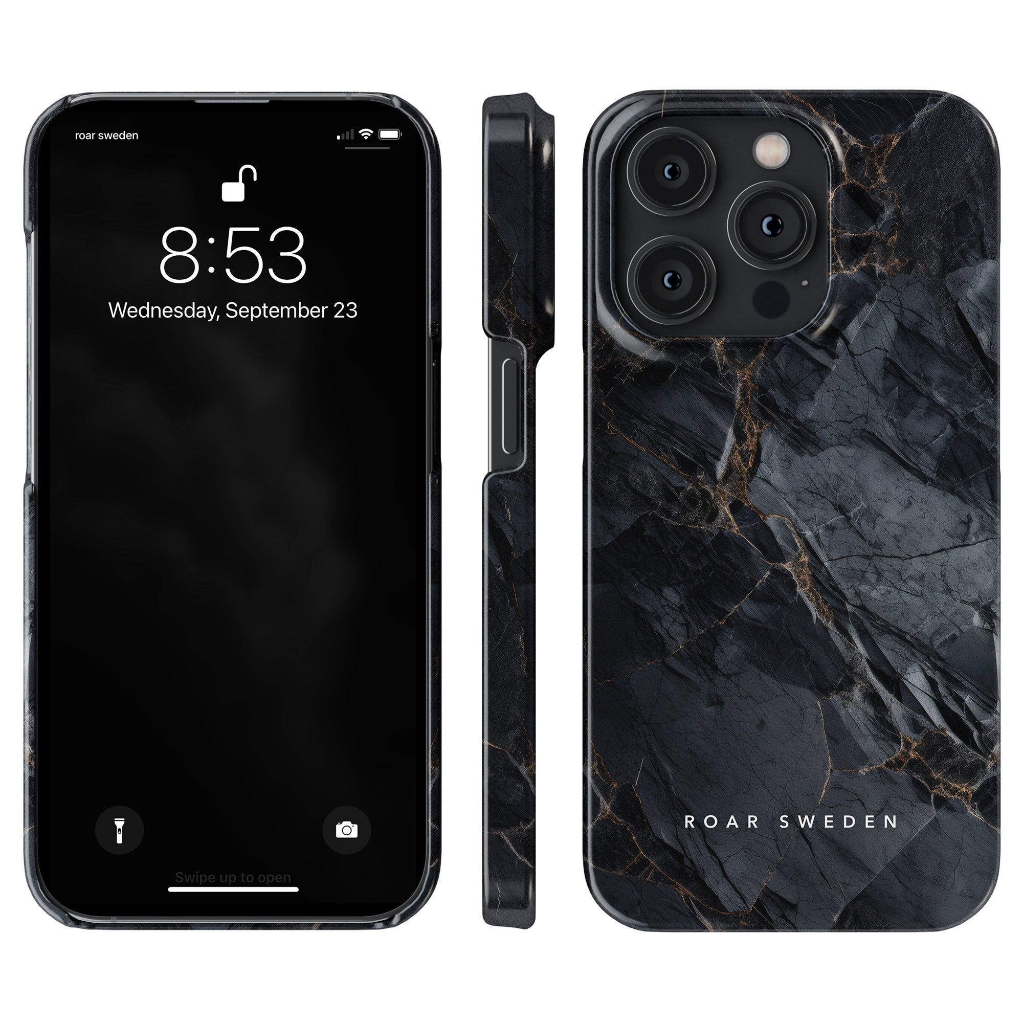 Ett elegant granit - tunt skal designat exklusivt för iPhone 11 Pro.