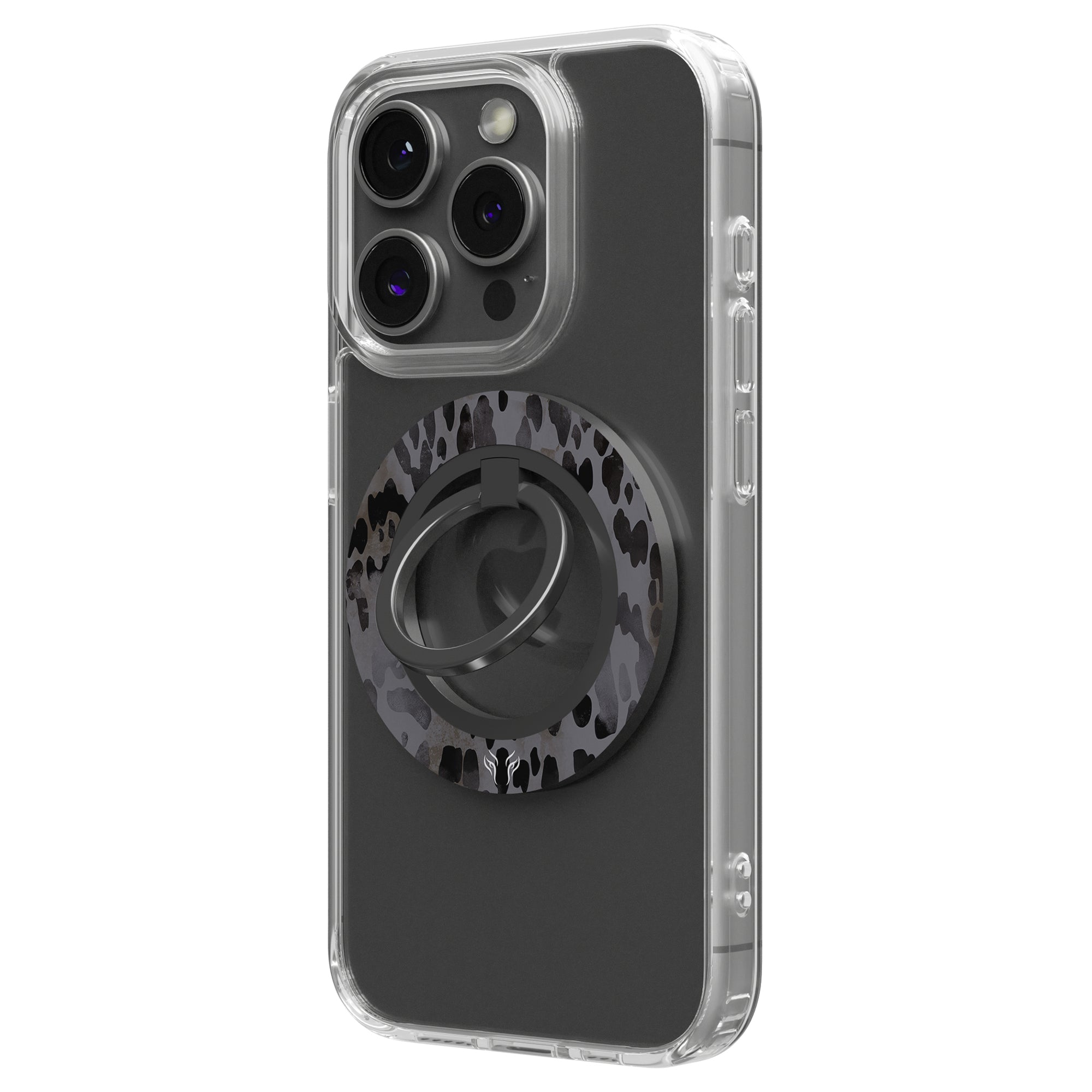 Granite Leopard - Magnetring – magnetring för mobil