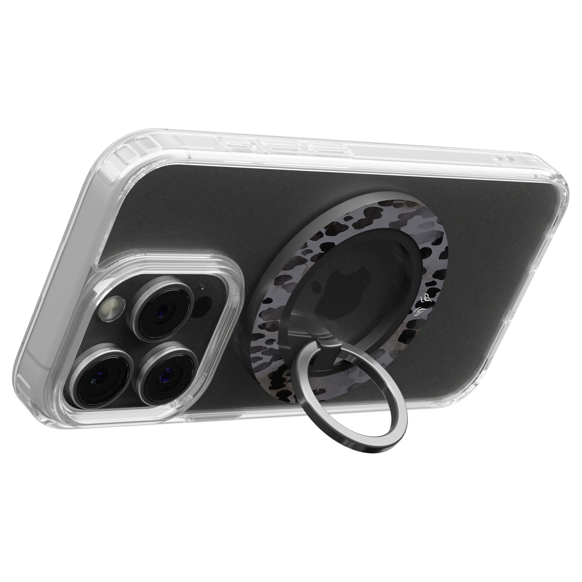 Granite Leopard - Magnetring – magnetring för mobil