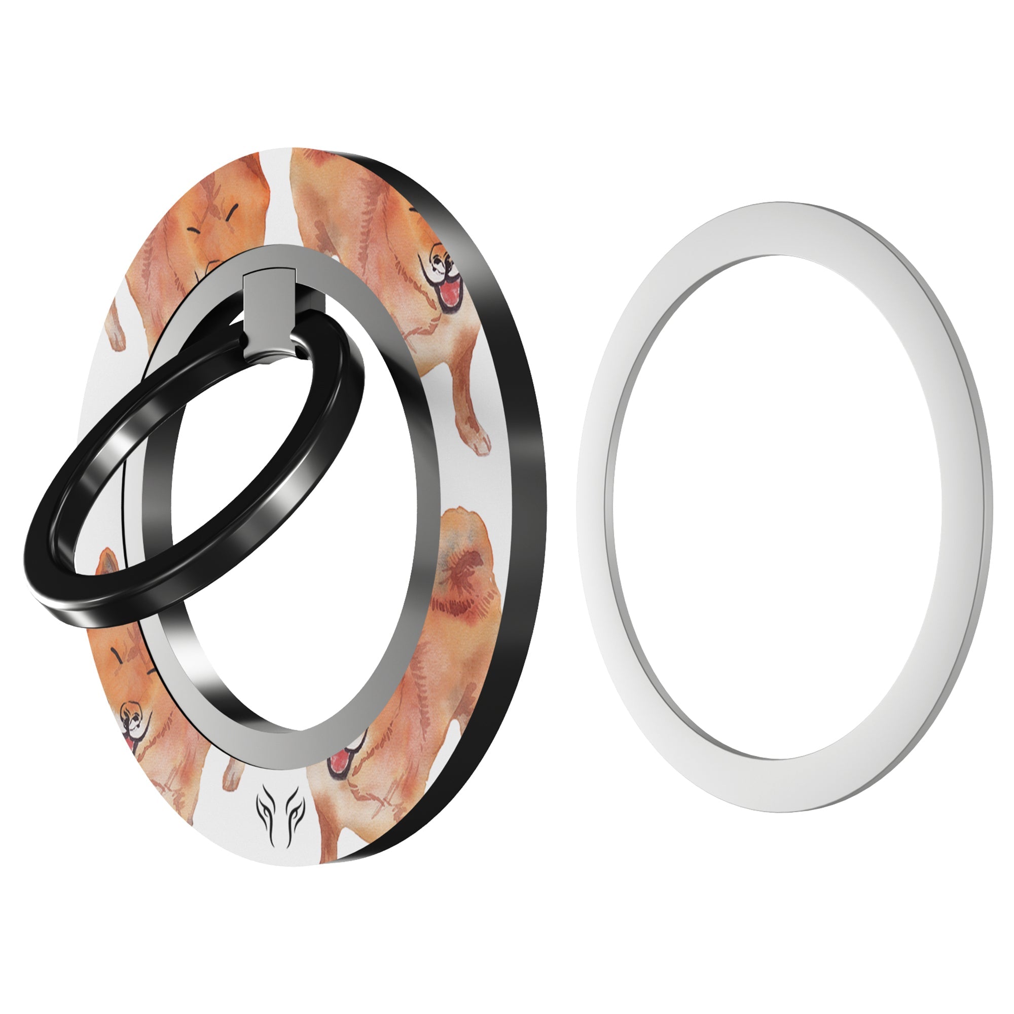 Happy Shiba - Magnetring – magnetring för mobil