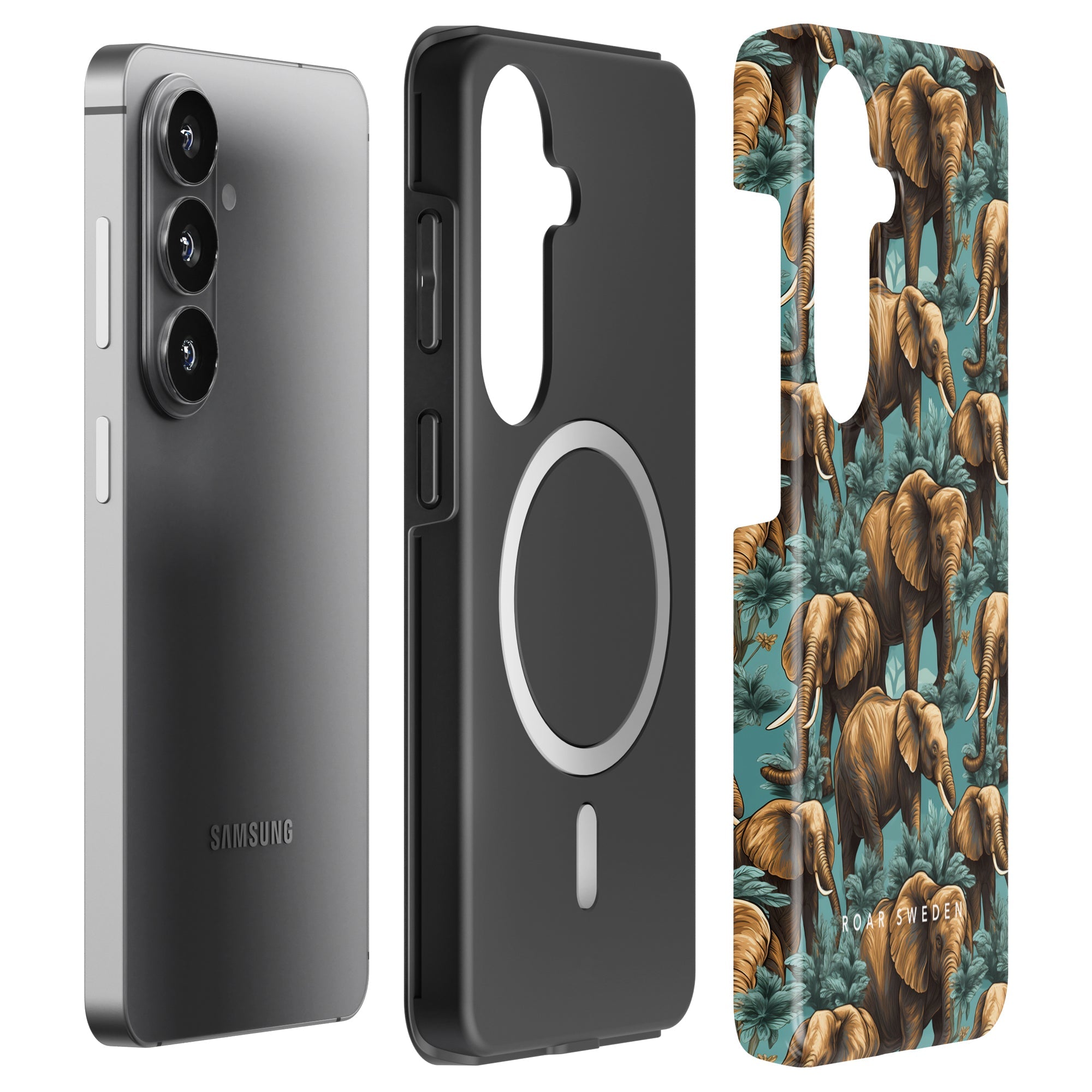 Hathi - Magnetic Tough Phone Case - Roar Sweden