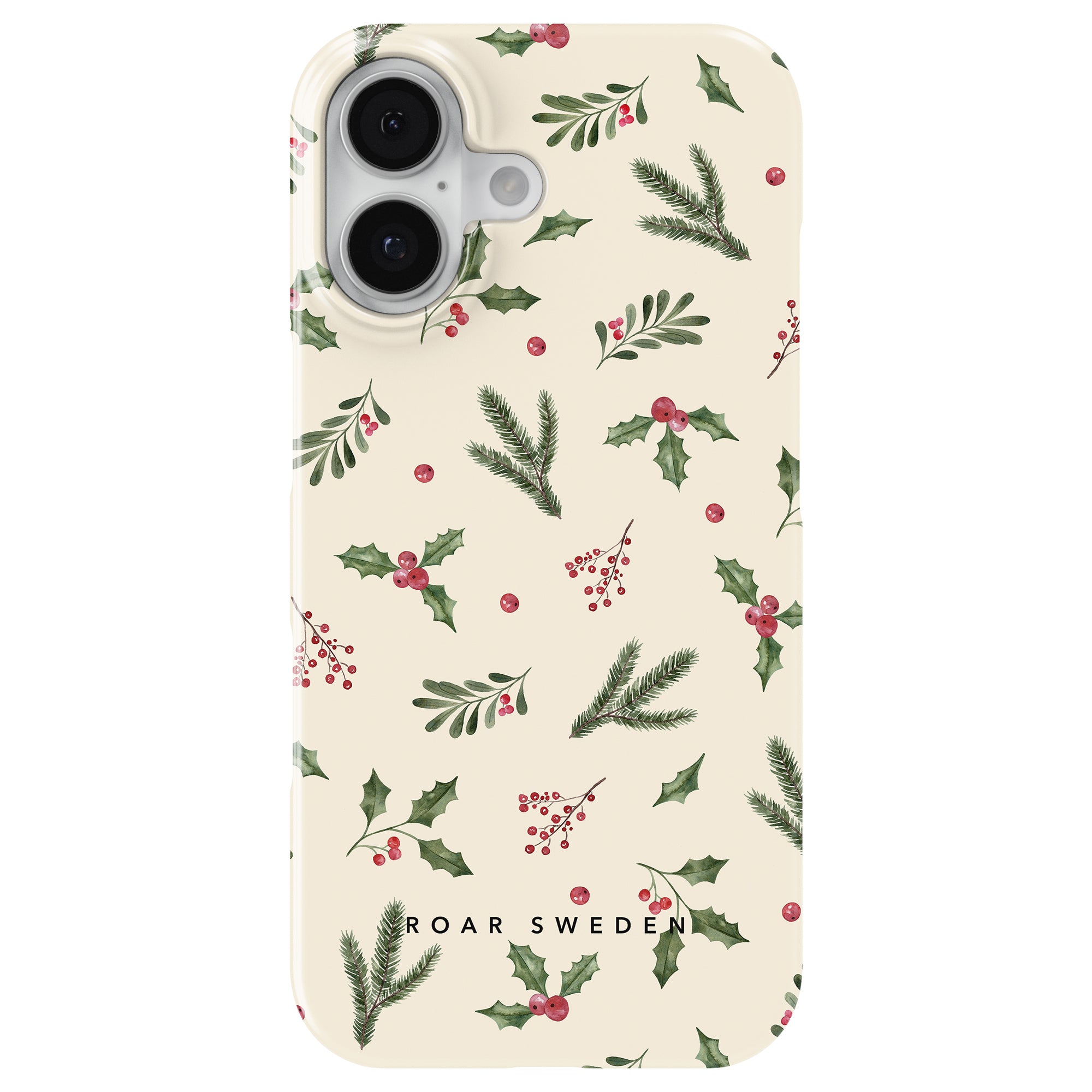 Holly Leaves - Slim case - Roar Sweden