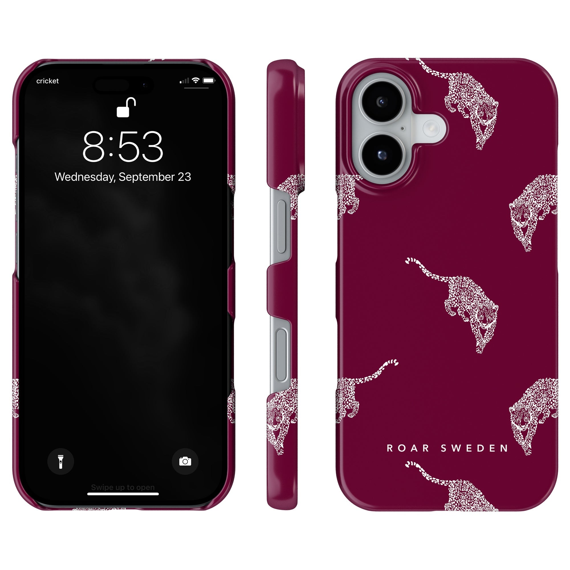 Kitty Slim mobilskal – Kitty Burgundy