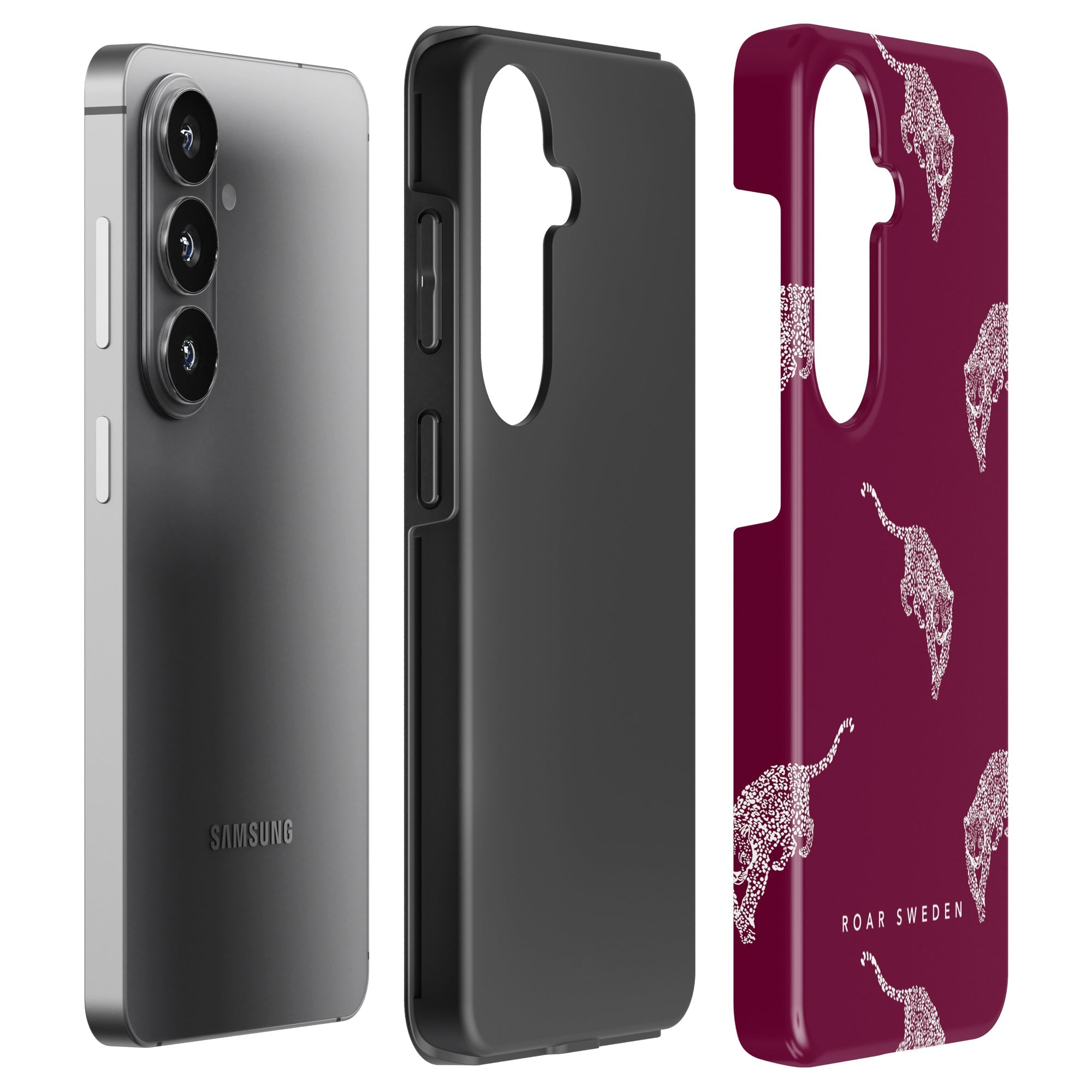 Tough mobilskal – Kitty Burgundy